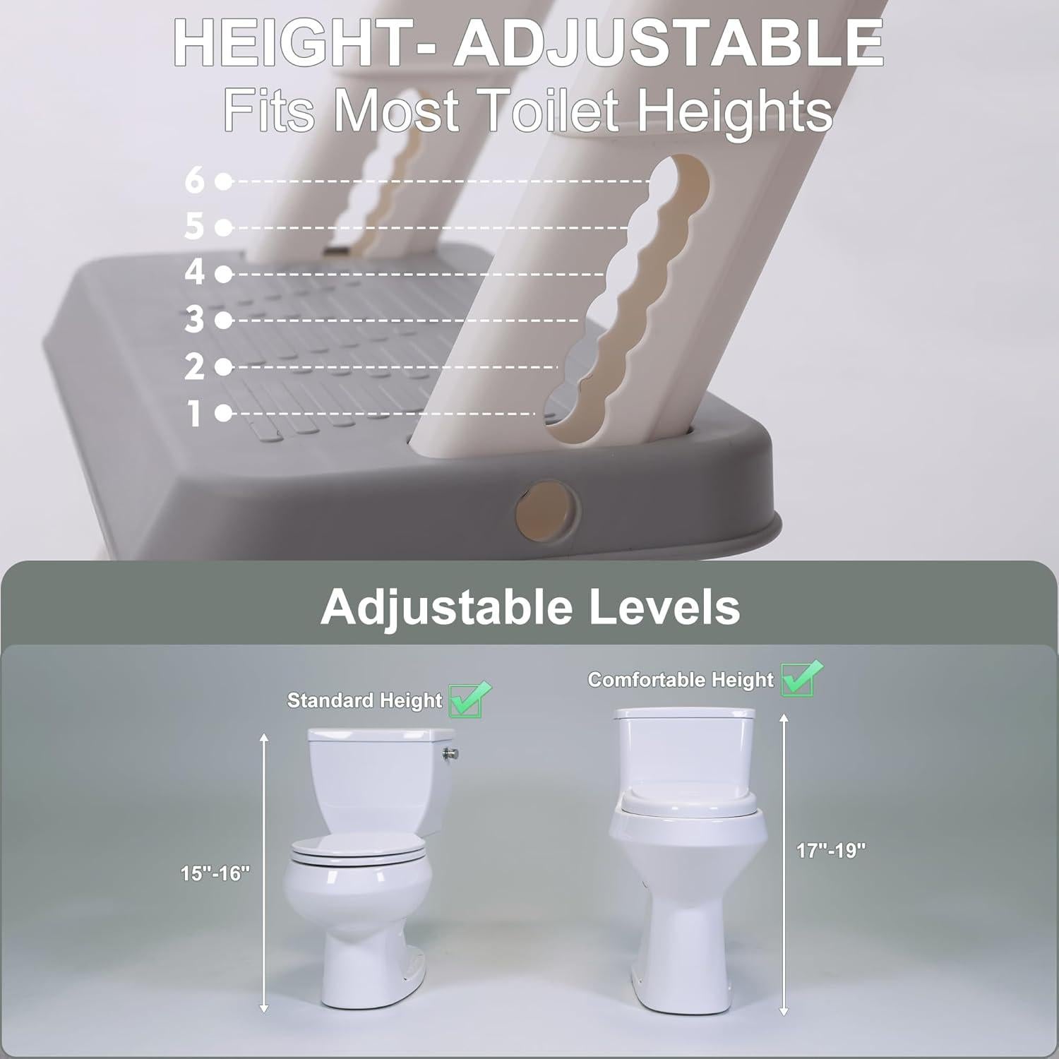 Asiento de Entrenamiento para Baño Mangohood MTT5 Gris