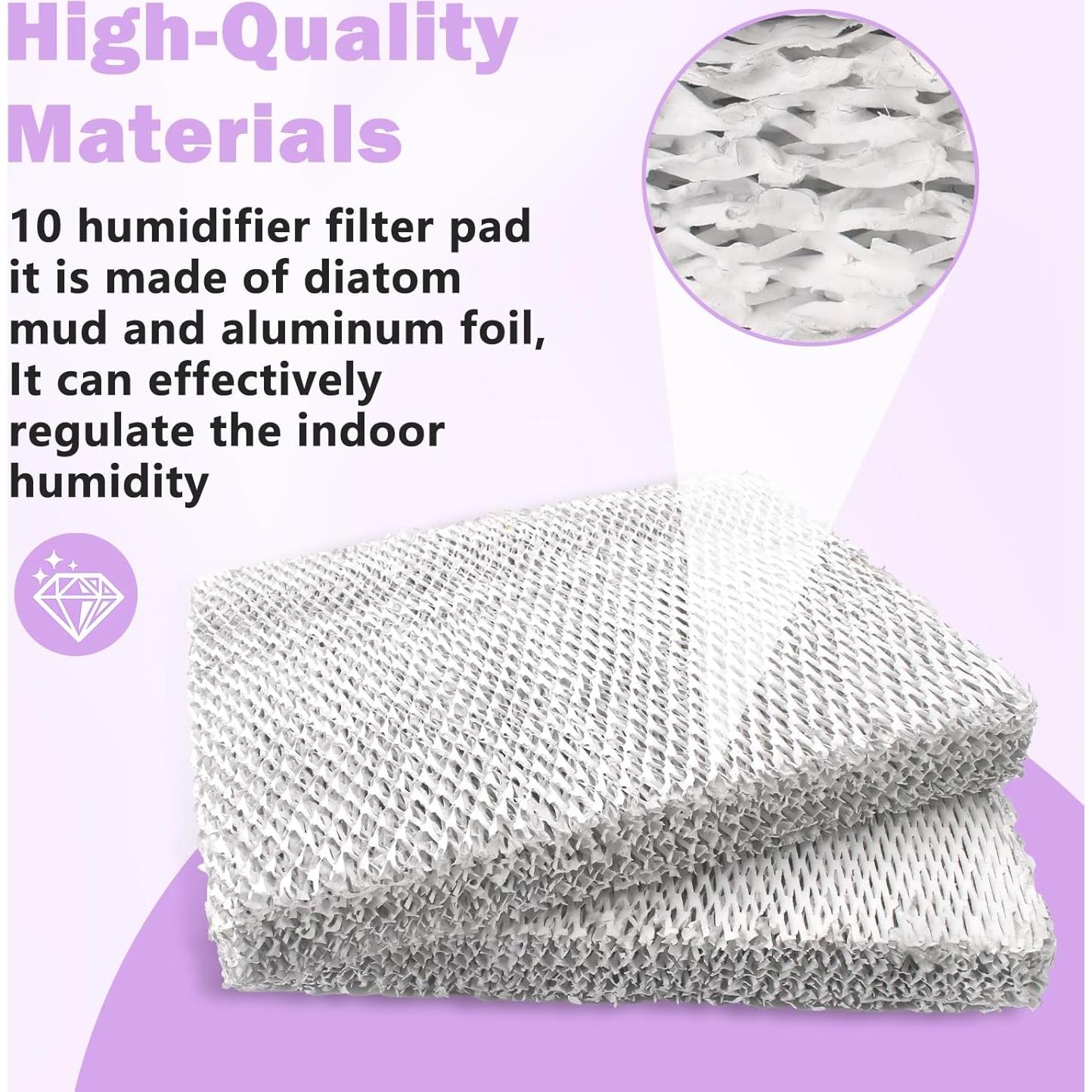 Filtro de Panel de Agua para Humidificador Clean Comfort HE12A - Paquete de 2
