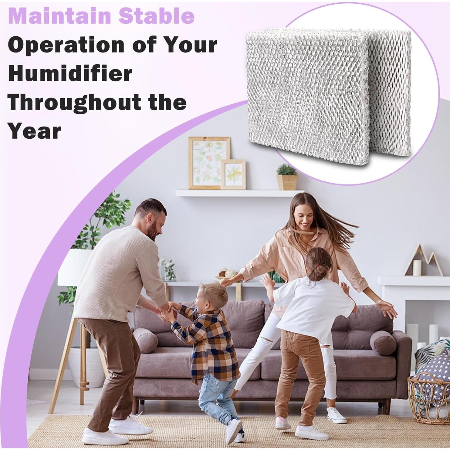 Filtro de Panel de Agua para Humidificador Clean Comfort HE12A - Paquete de 2