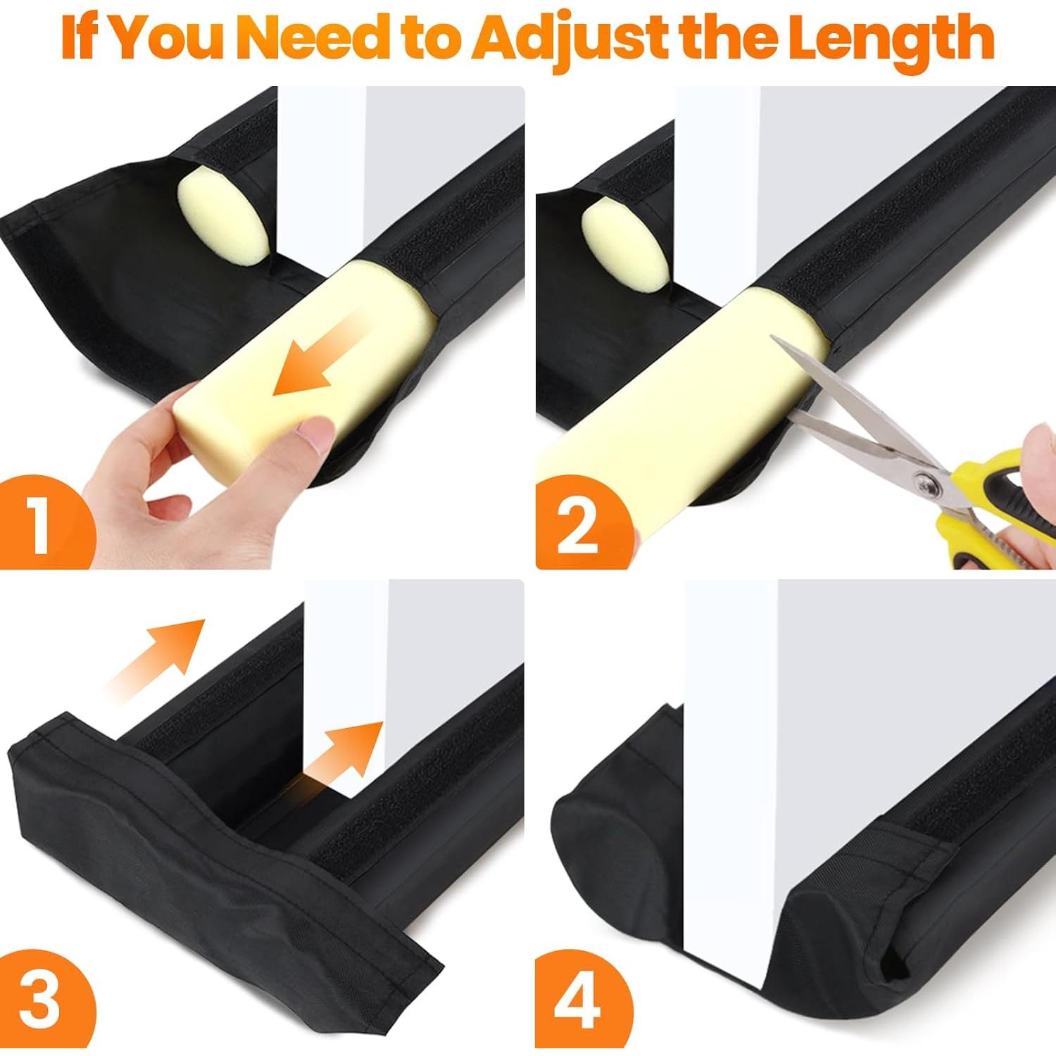 Tapón para Corrientes de Aire de Puerta DailyCuddles 91.44 cm Ajustable