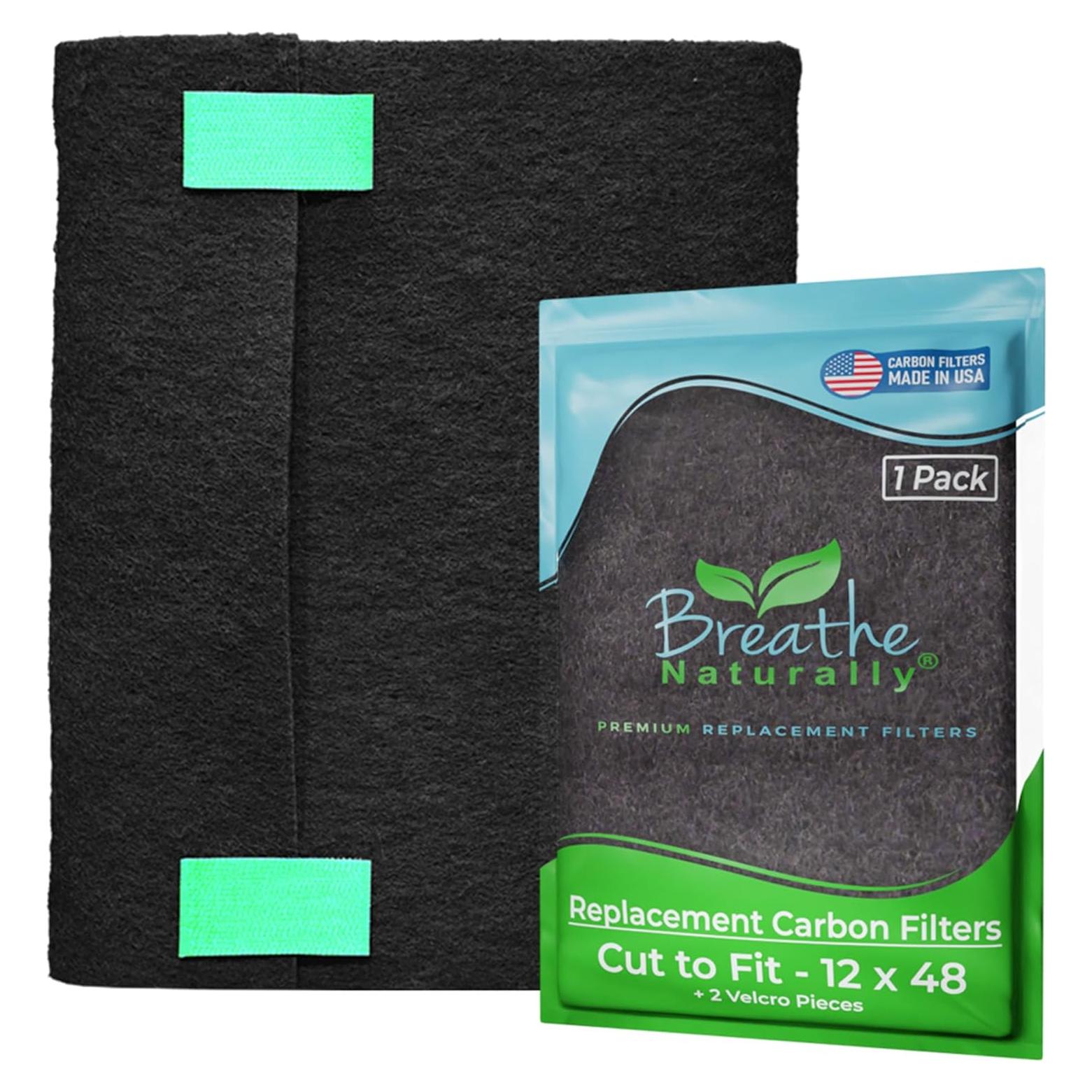 Filtro de Aire de Carbono Activado Breathe Naturally 30.48x121.92 cm