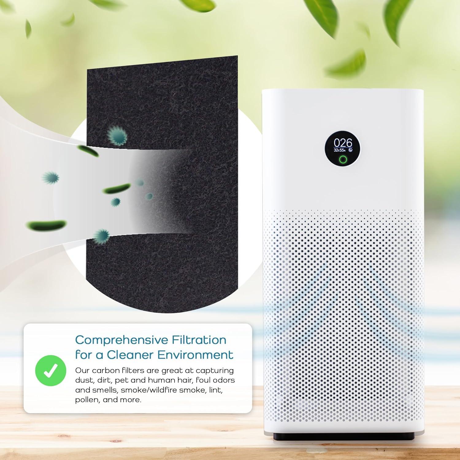 Filtro de Aire de Carbono Activado Breathe Naturally 30.48x121.92 cm