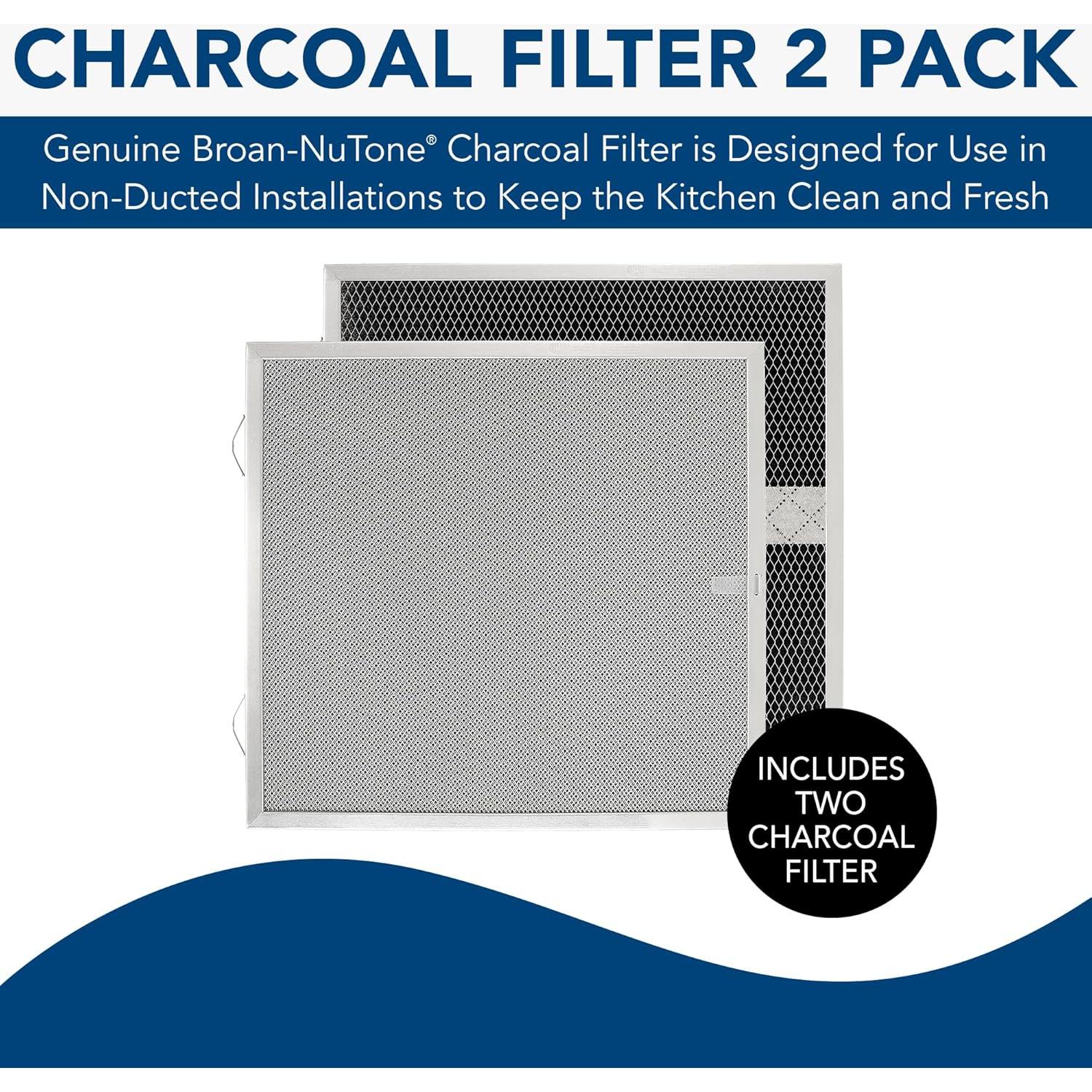 Filtro de Carbón de Reemplazo Broan-NuTone HPF1 para Campanas