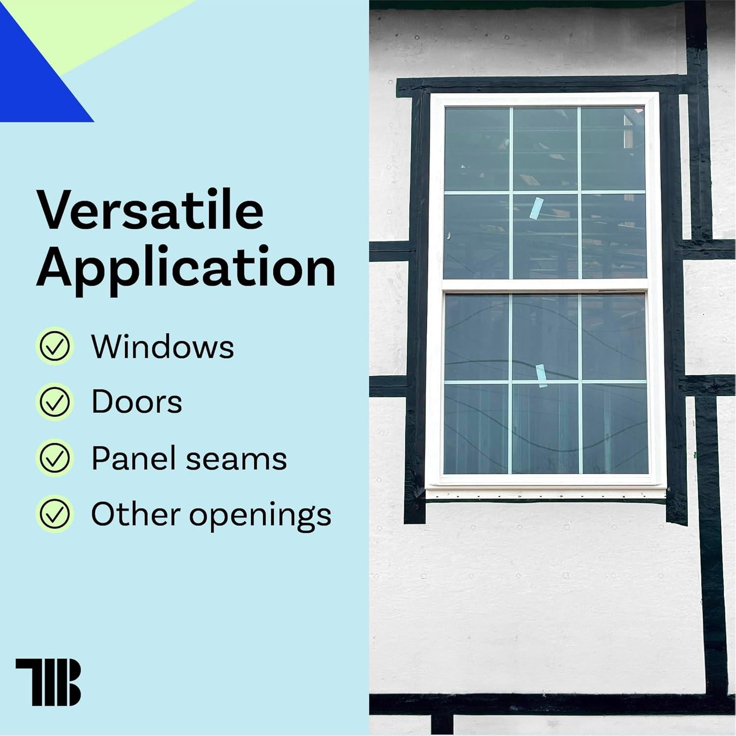 Cinta de Sellado TapeManBlue 10 cm x 27.43 m Impermeable