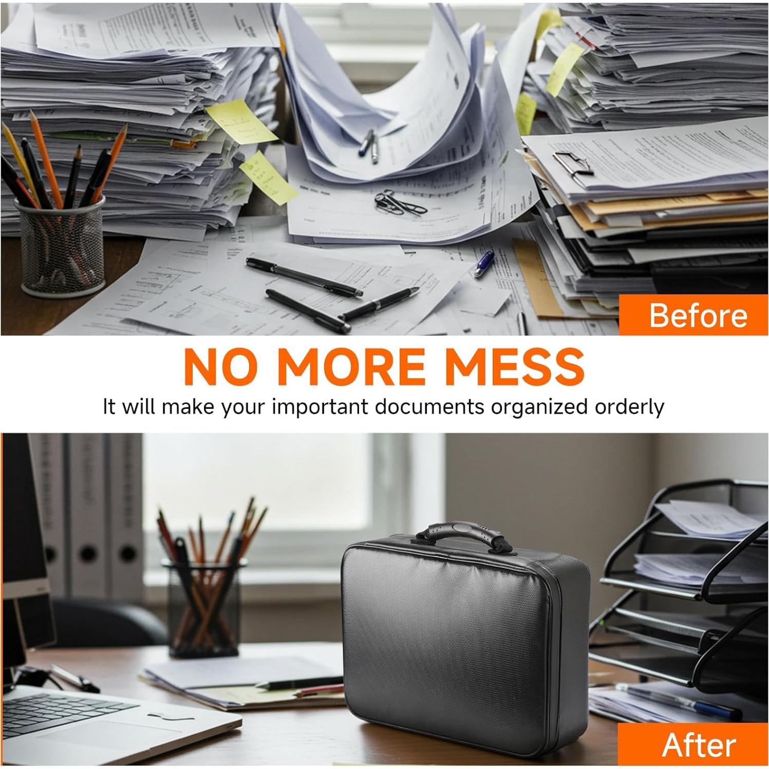 Bolsa Organizadora de Documentos DOXLMP a Prueba de Fuego