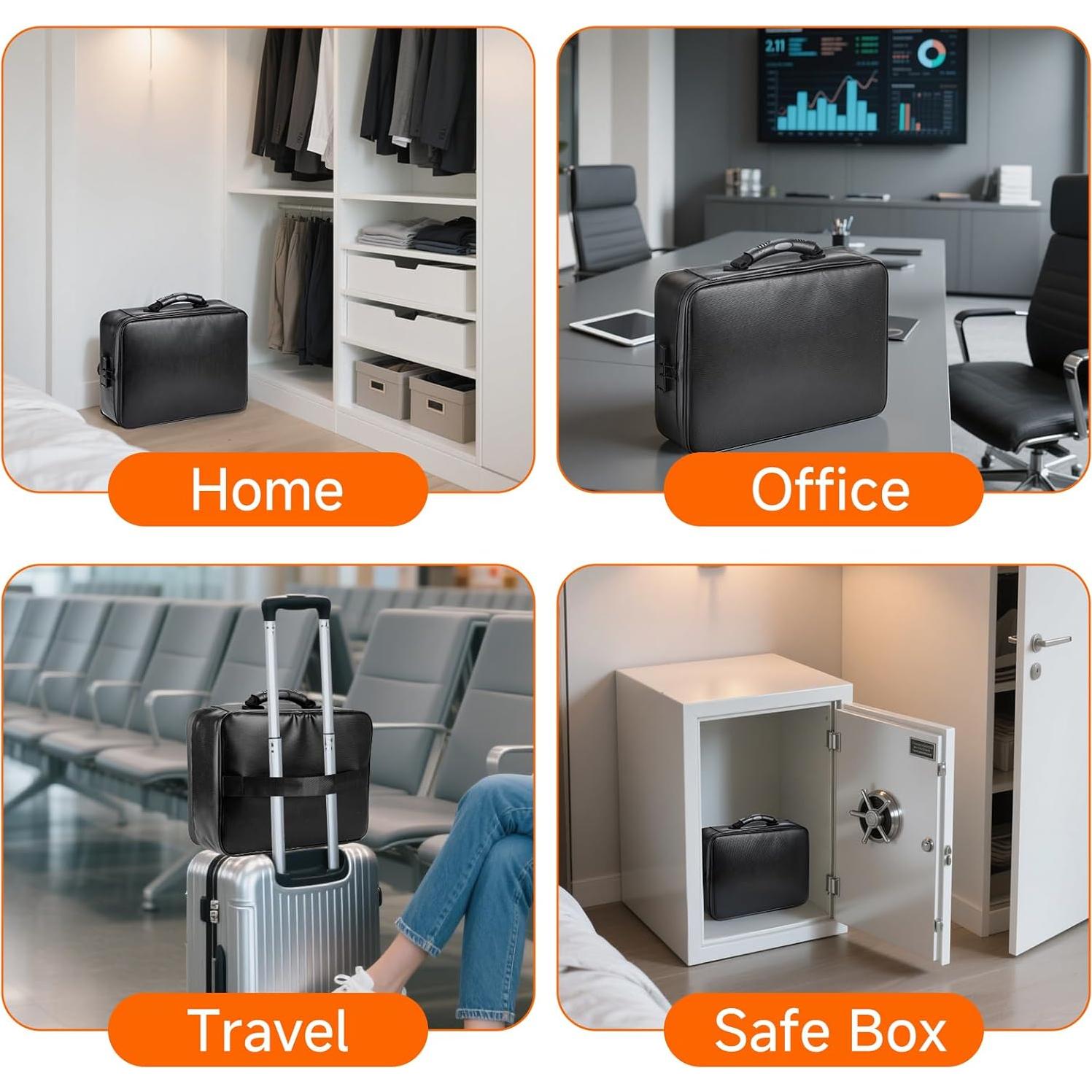 Bolsa Organizadora de Documentos DOXLMP a Prueba de Fuego