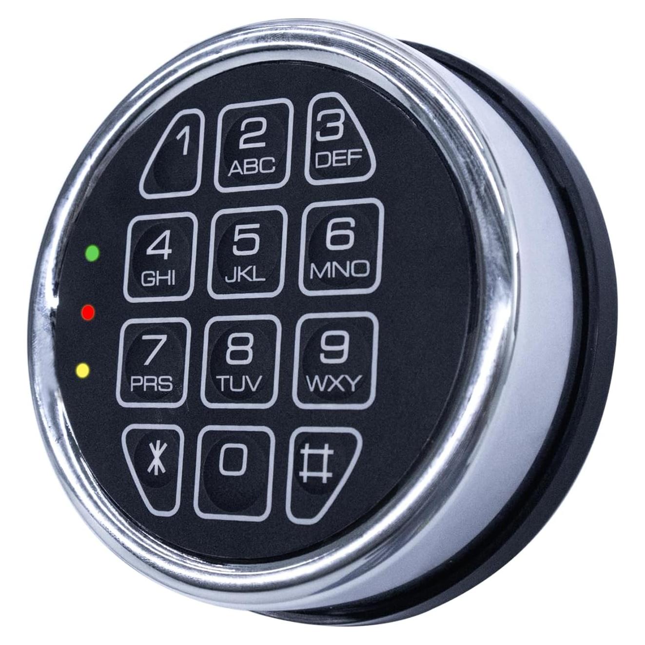 Cerradura Electrónica de Seguridad La Macaza LM-SC019SL Cromo