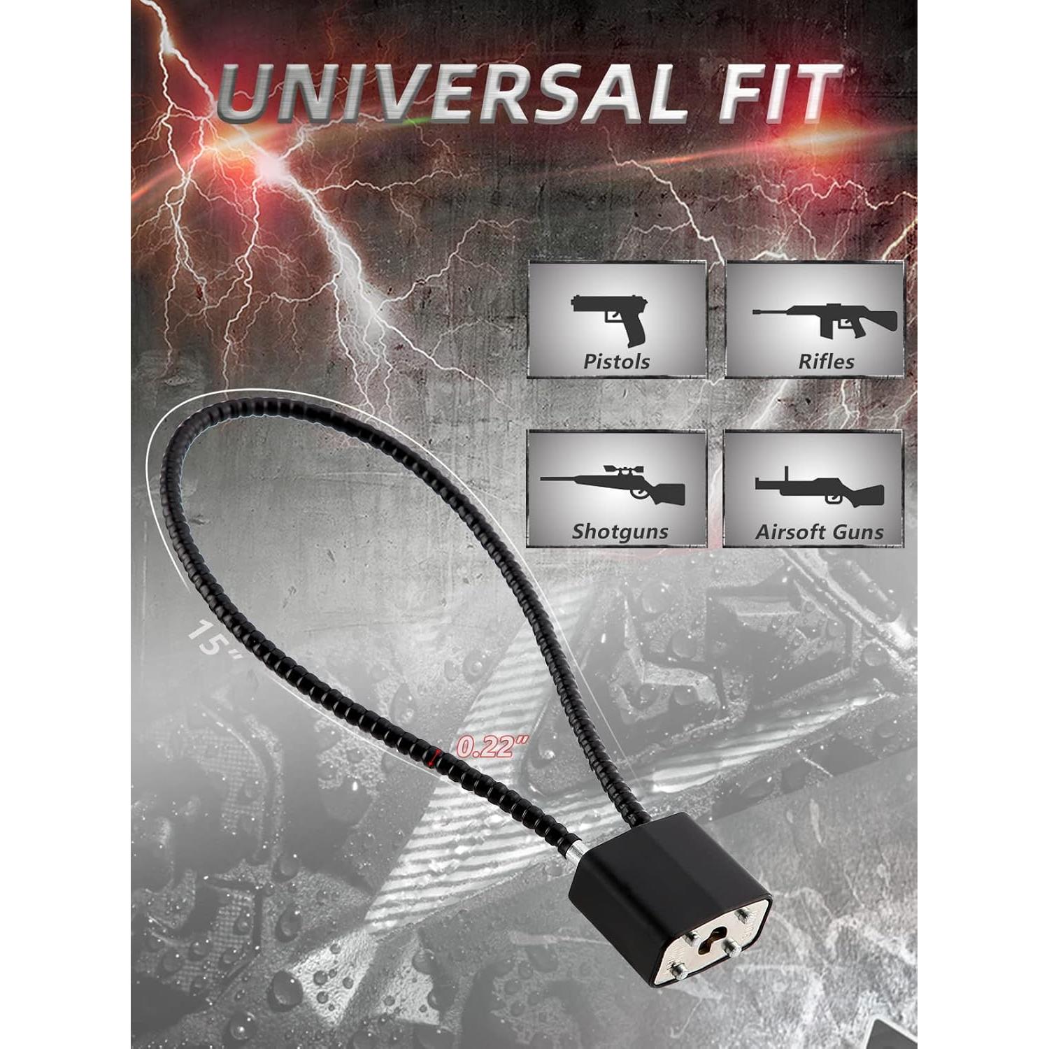 Candado de Cable para Armas DELSWIN 15" (38.1 cm) Alta Seguridad