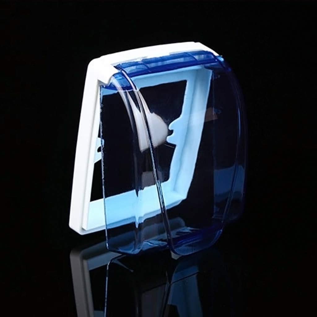 Cubierta Impermeable para Enchufe de Pared Caralin Azul 12x10cm