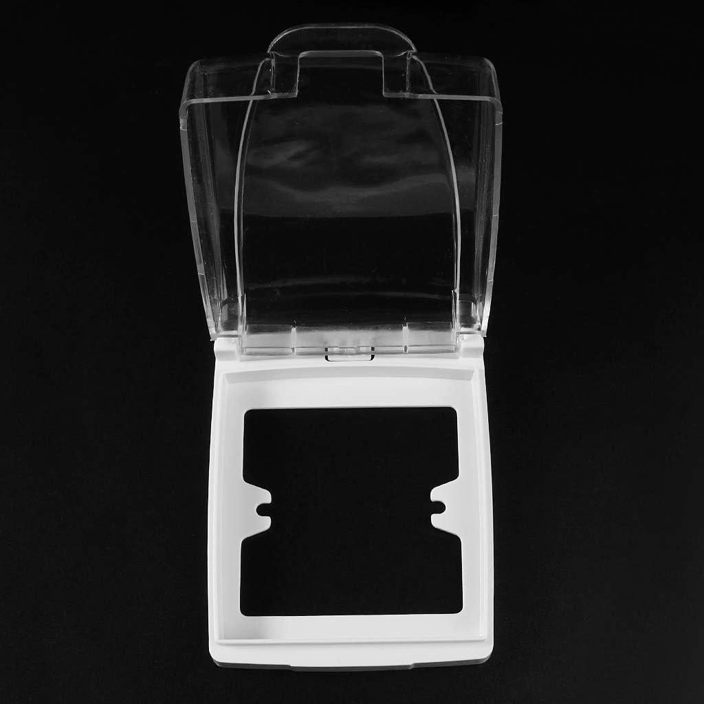 Cubierta Impermeable para Enchufe de Pared Caralin Azul 12x10cm