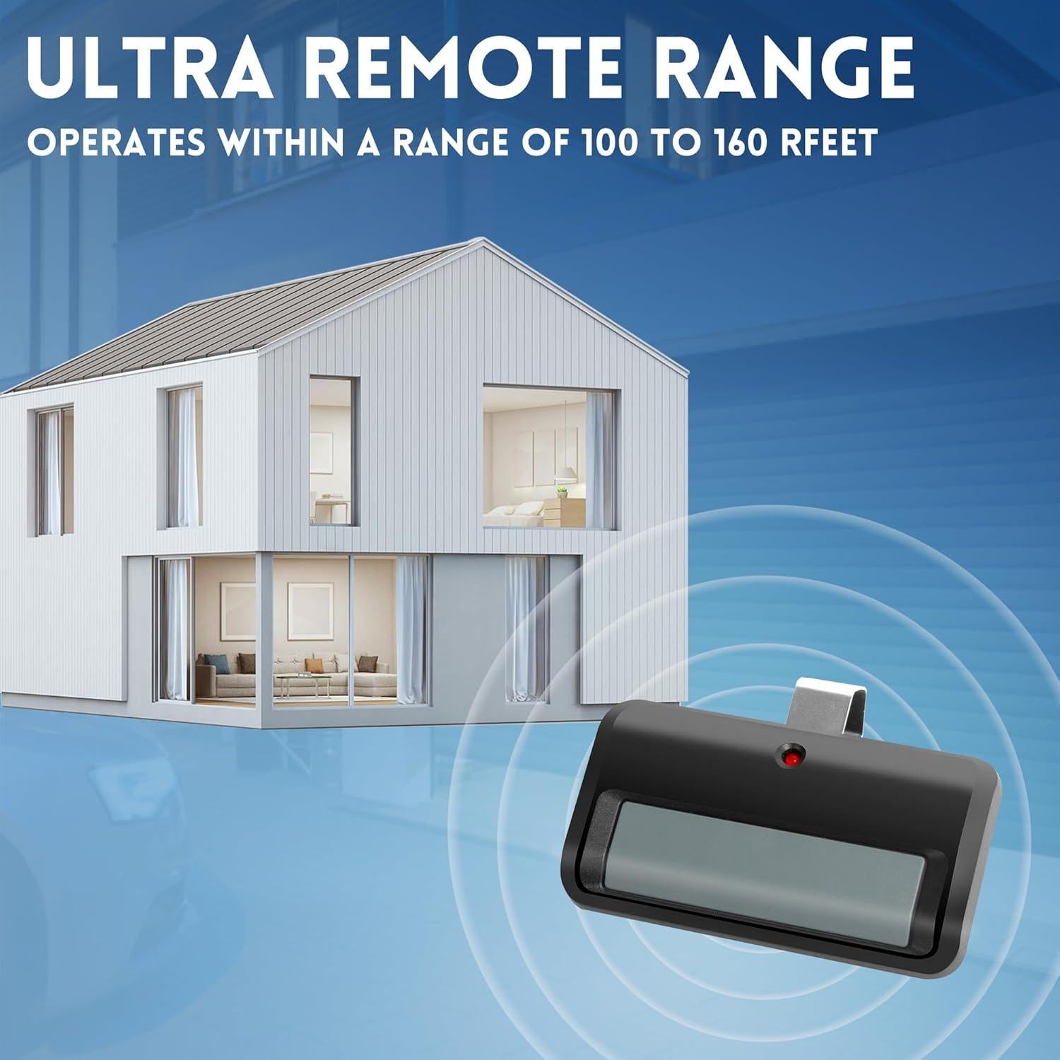 Control Remoto de Puerta de Garaje CreaCity 2 Piezas 891LM 971LM