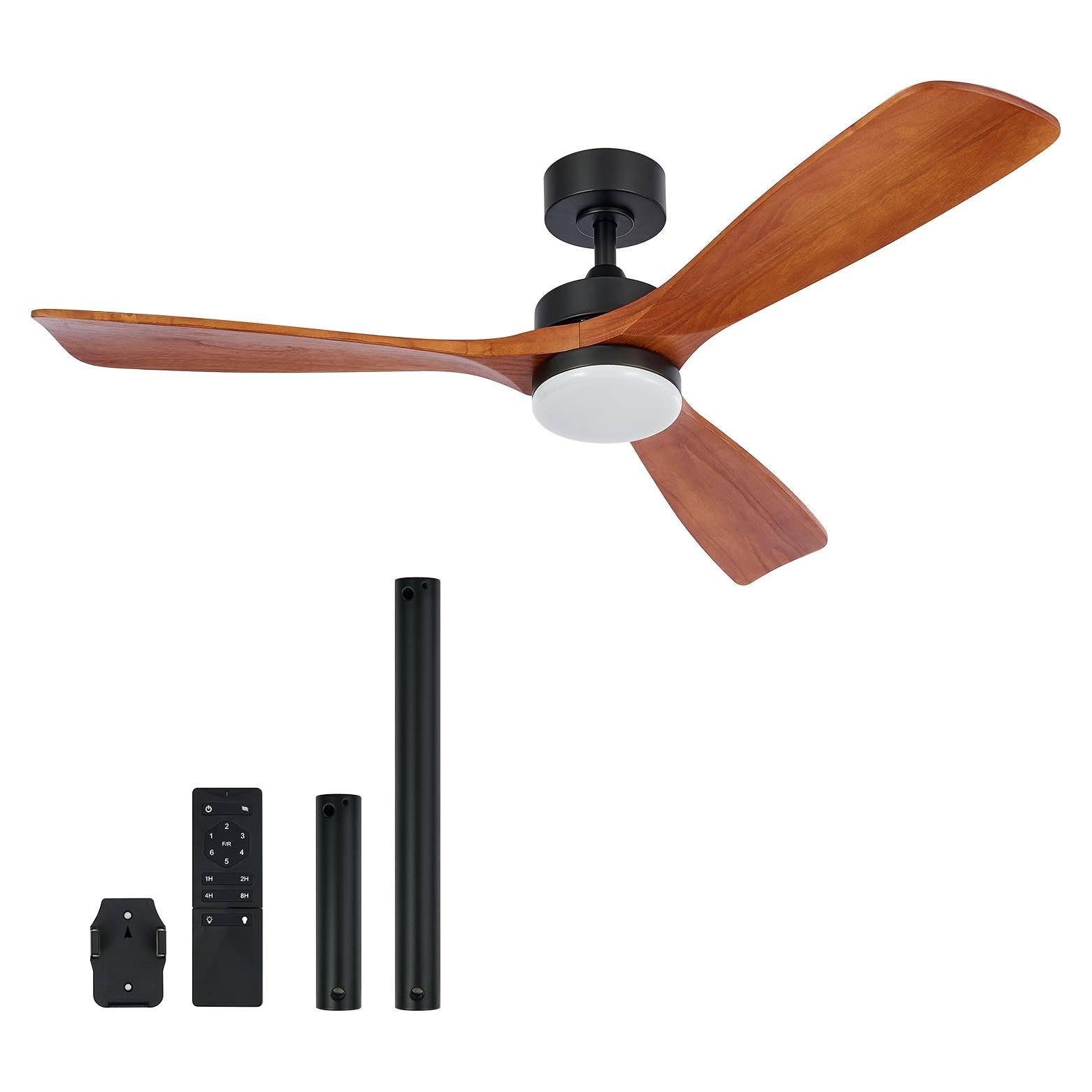 Ventilador de Techo VONLUCE 52" con Luces y Control Remoto