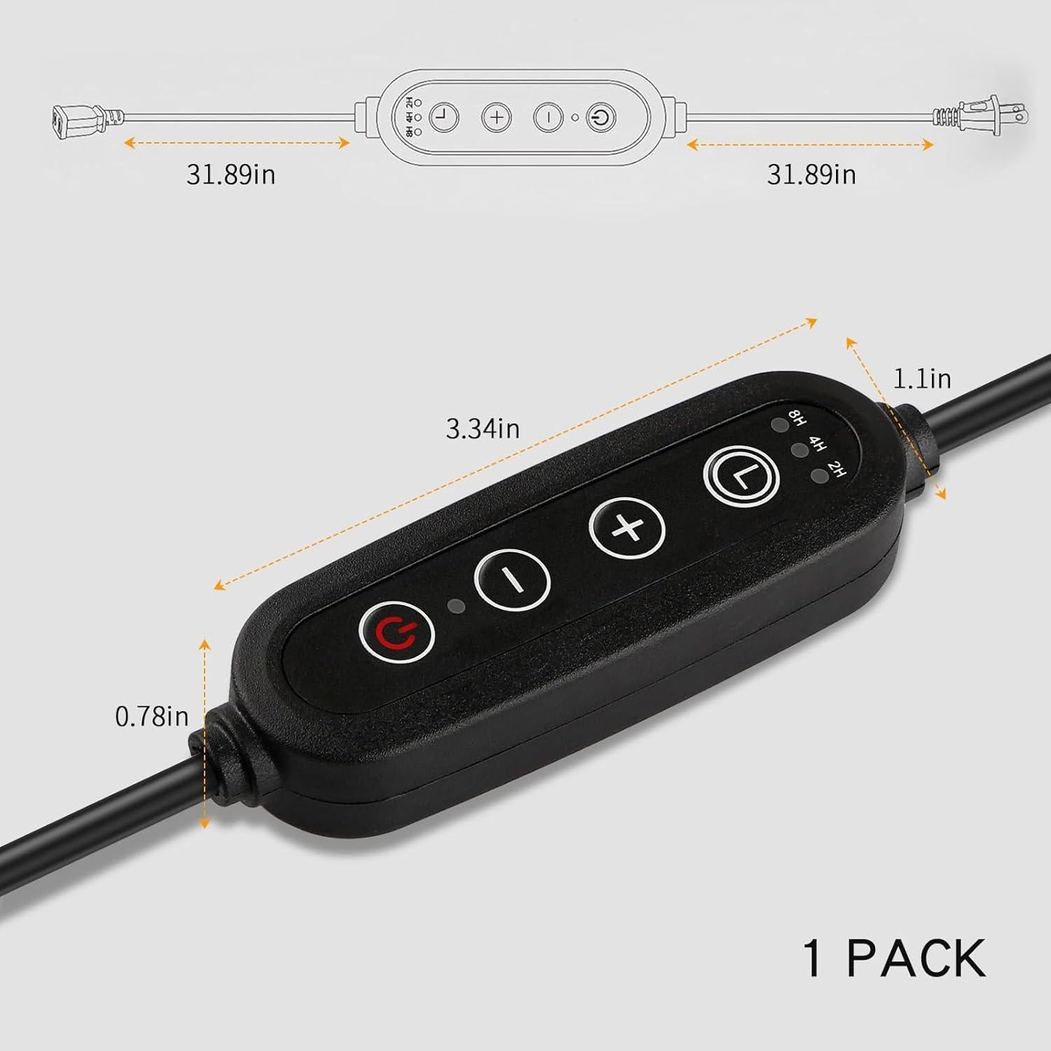 Interruptor de Atenuador Temporizado Chestele 1.8m 100W