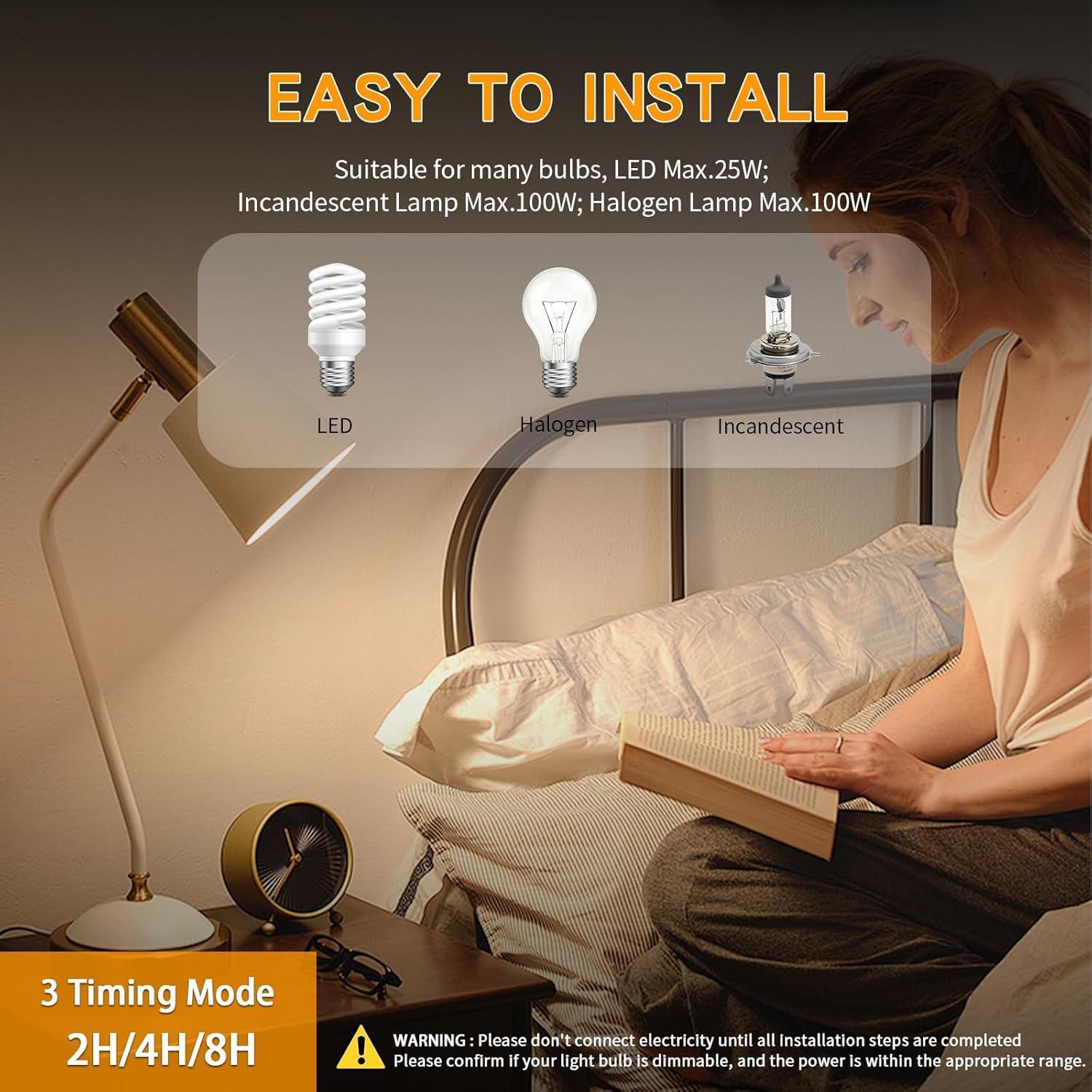 Interruptor de Atenuador Temporizado Chestele 1.8m 100W