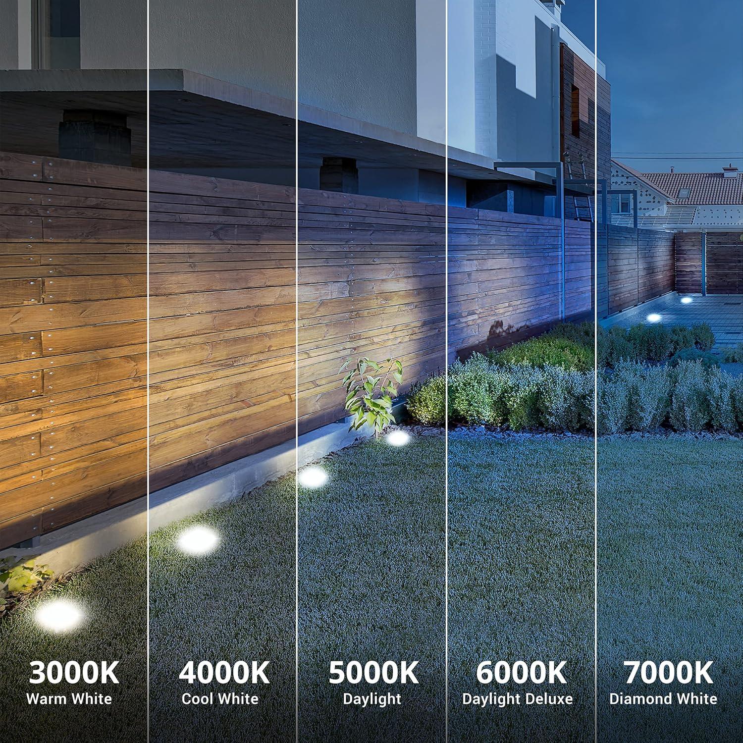 Luces Solares para Jardín Sunco LED 12 Piezas 5000K Impermeables