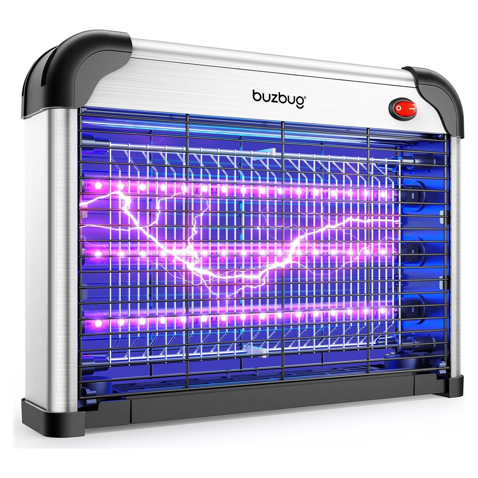 Zapper de Insectos Buzbug MA-009 LED 3 Lámparas 3800V