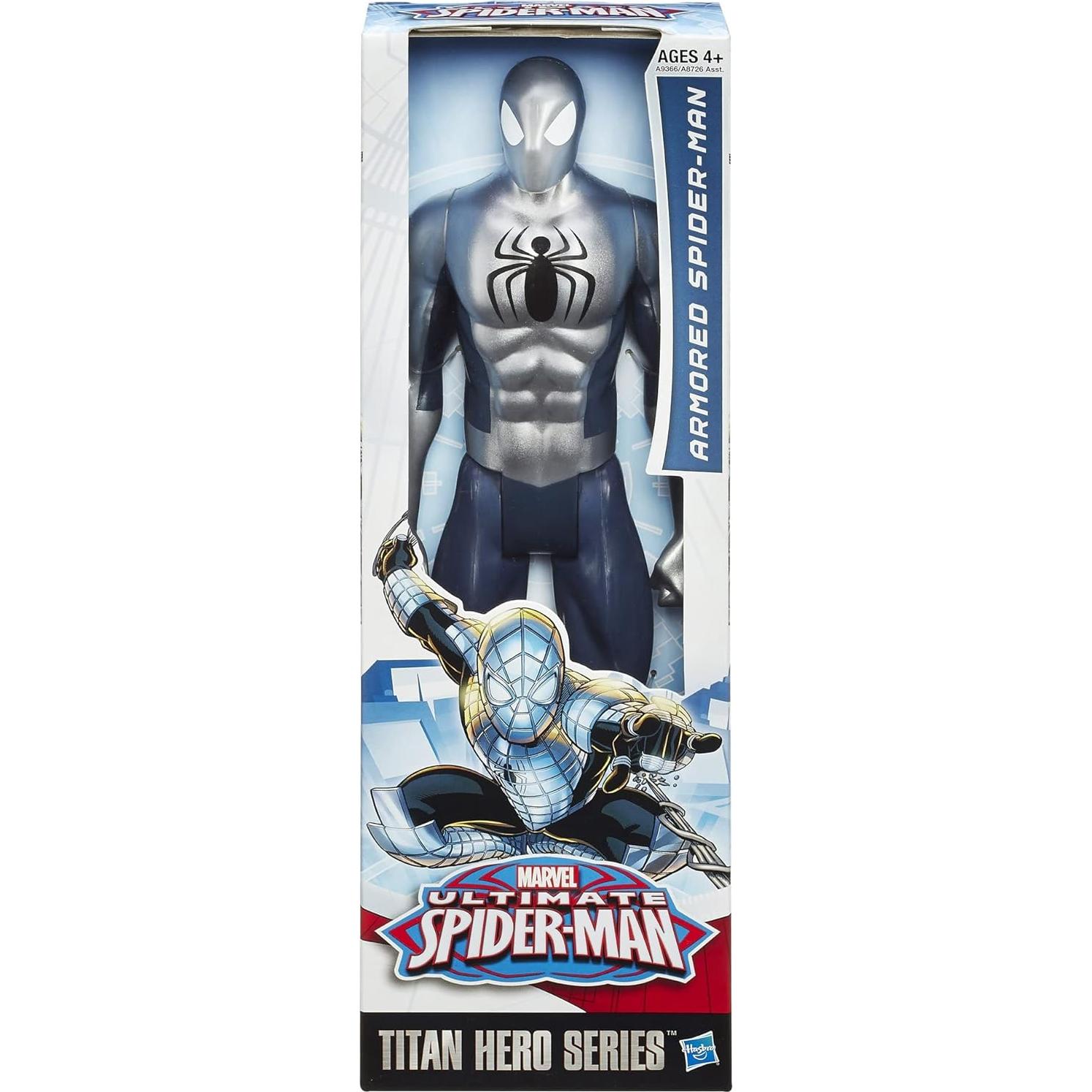 Figura Spider-Man Blindado Hasbro 30 cm con Armadura