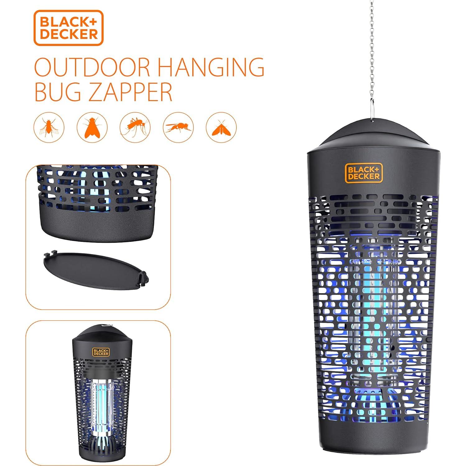 Zapper de Insectos Eléctrico BLACK+DECKER 0.2 Hectáreas
