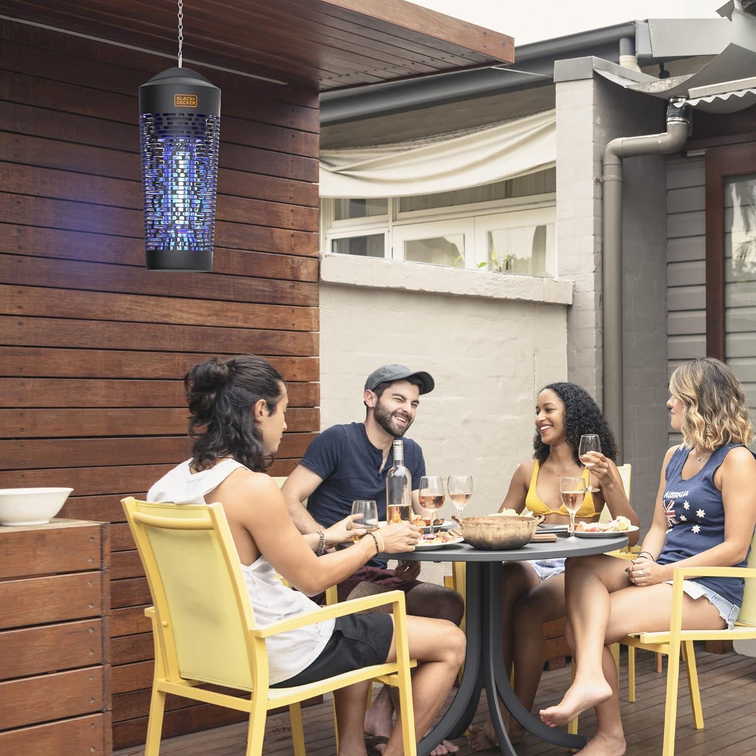 Zapper de Insectos Eléctrico BLACK+DECKER 0.2 Hectáreas