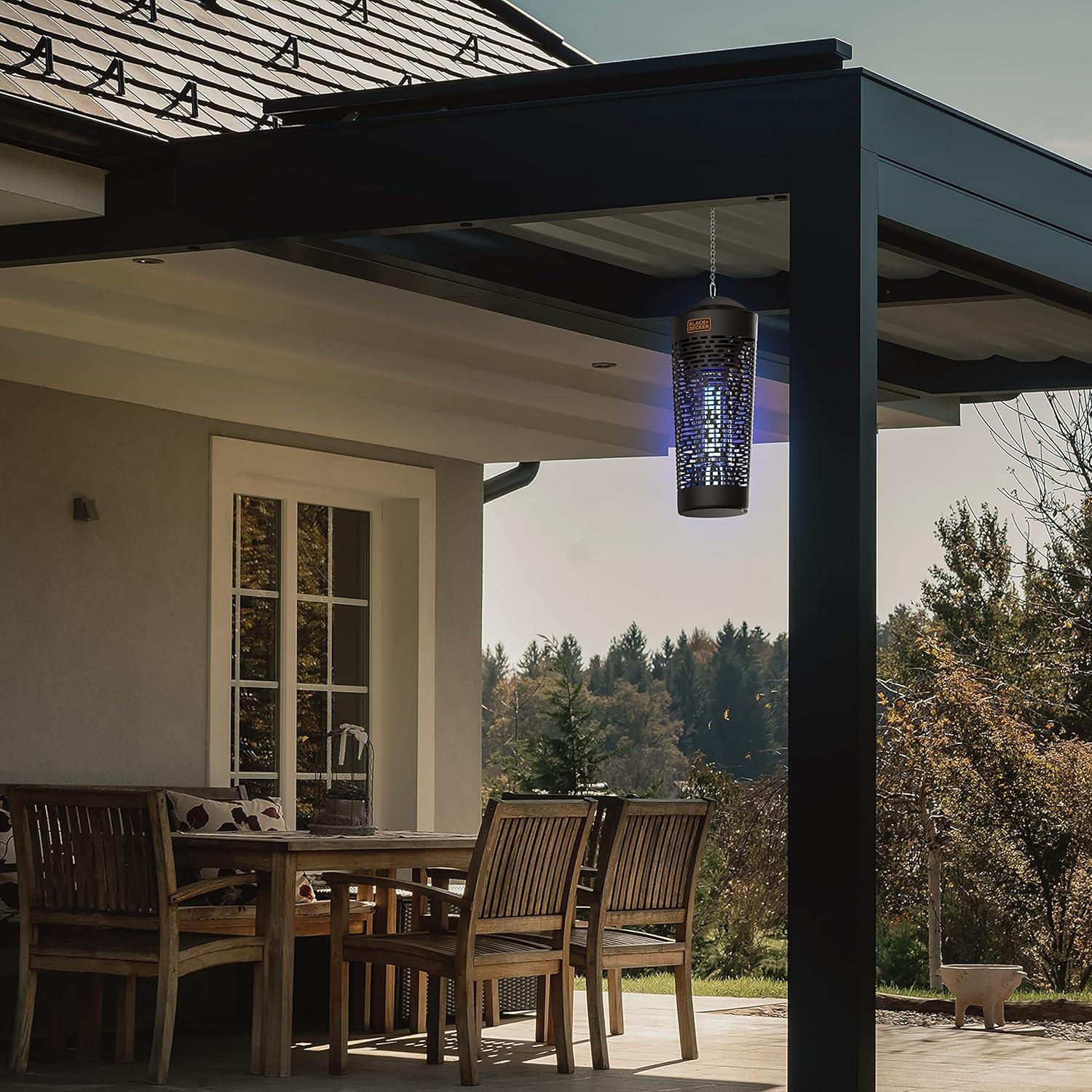 Zapper de Insectos Eléctrico BLACK+DECKER 0.2 Hectáreas