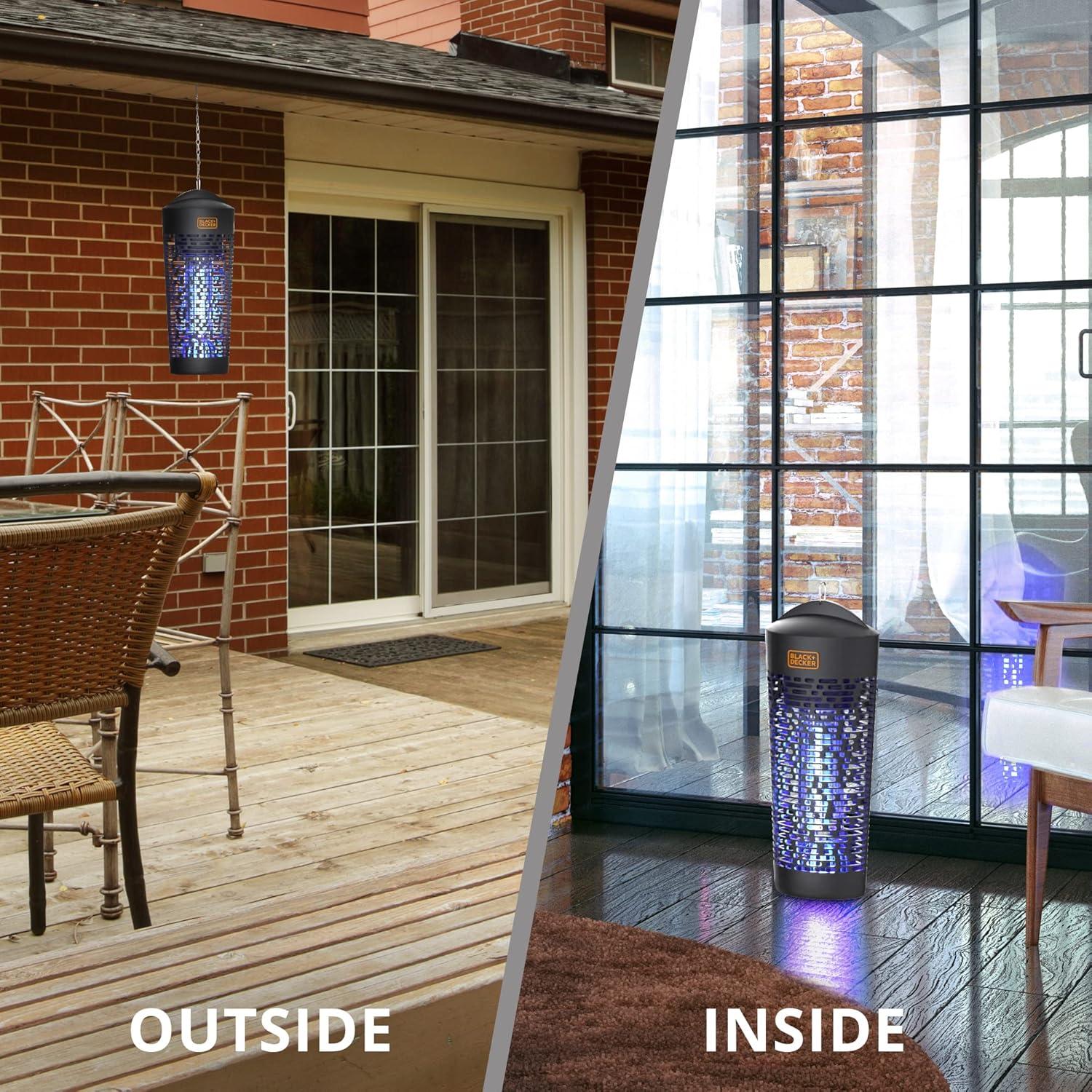 Zapper de Insectos Eléctrico BLACK+DECKER 0.2 Hectáreas