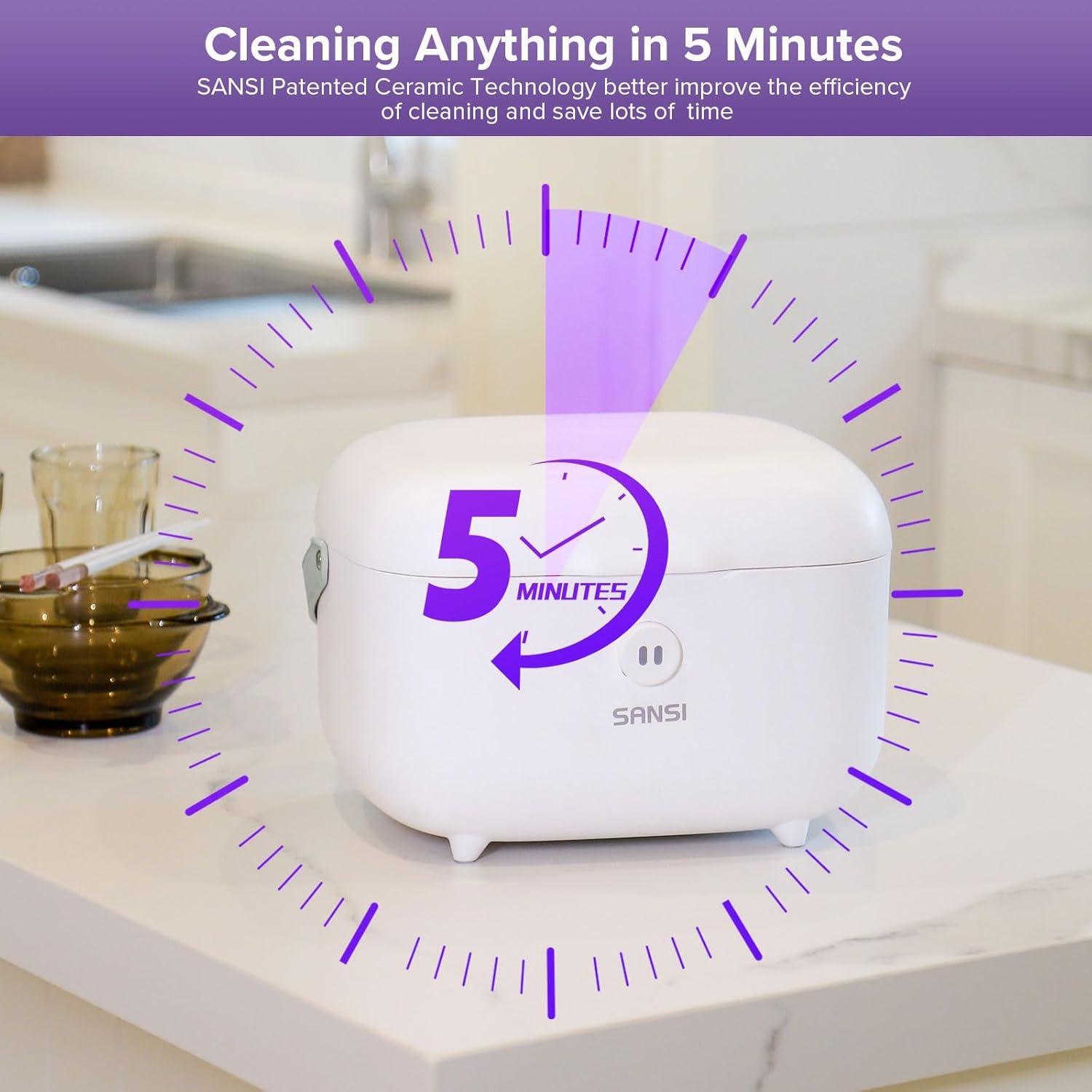 Caja Desinfectante UV SANSI 10W 5.1L, Esteriliza en 5 Minutos