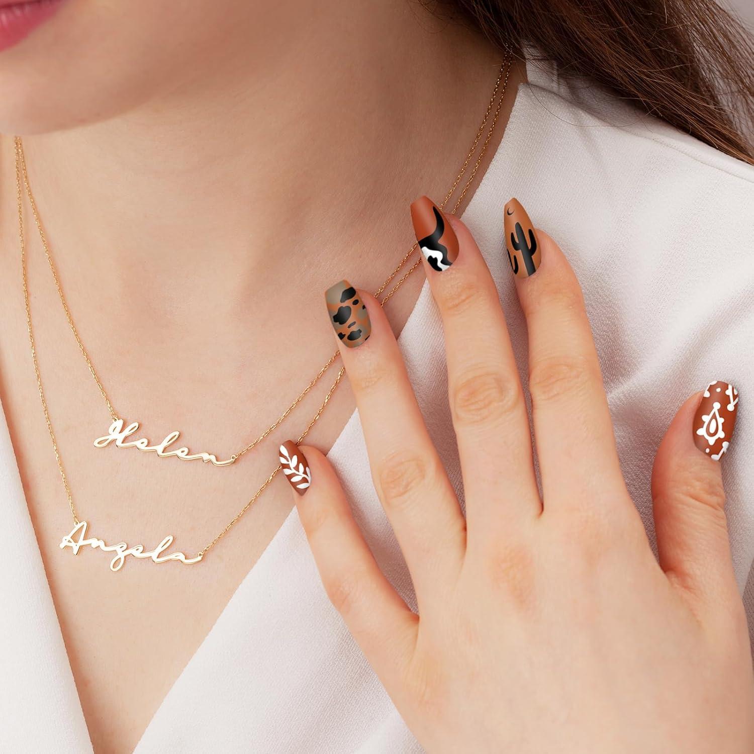 Set de 6 Placas de Estampado de Uñas Whaline - Diseño Oeste