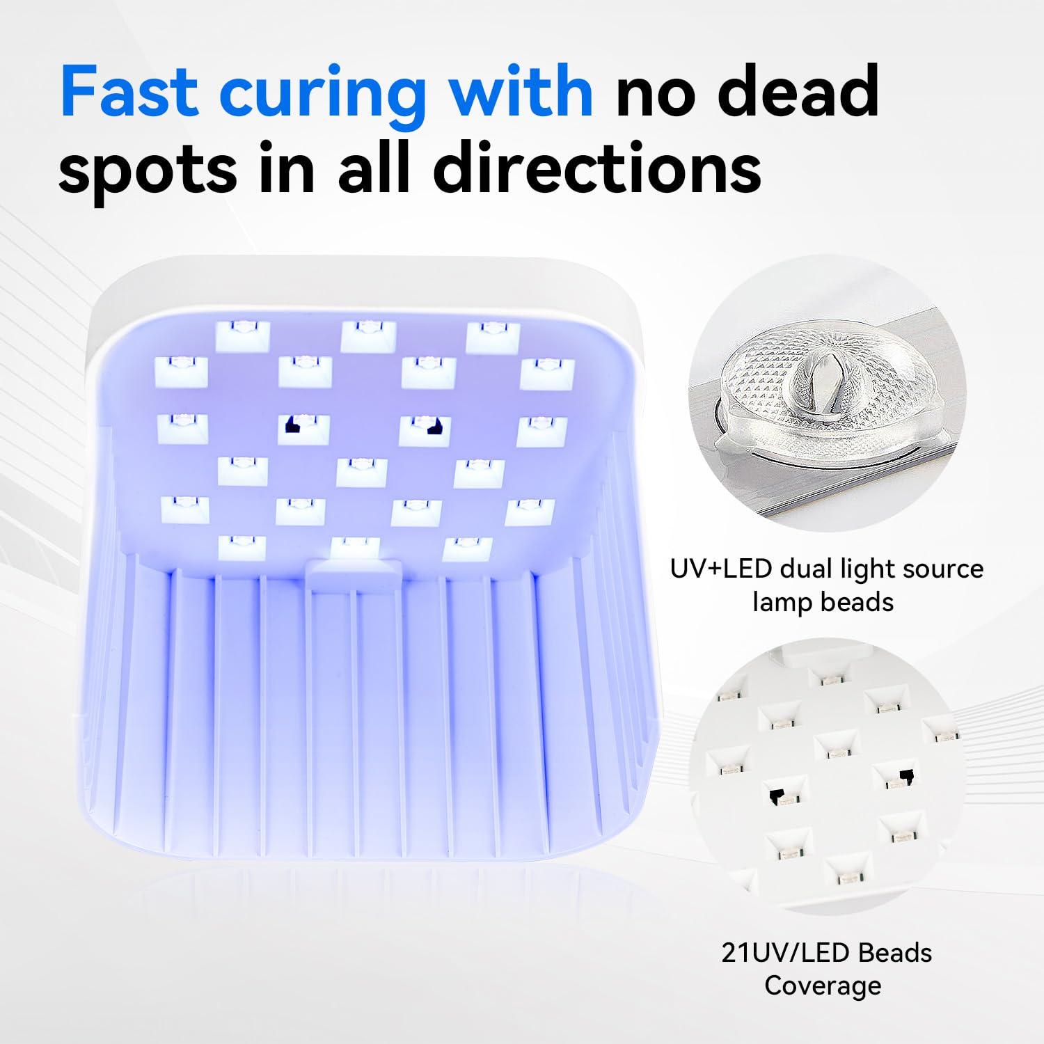 Lámpara UV LED Profesional JODSONE para Uñas - Espacio Grande