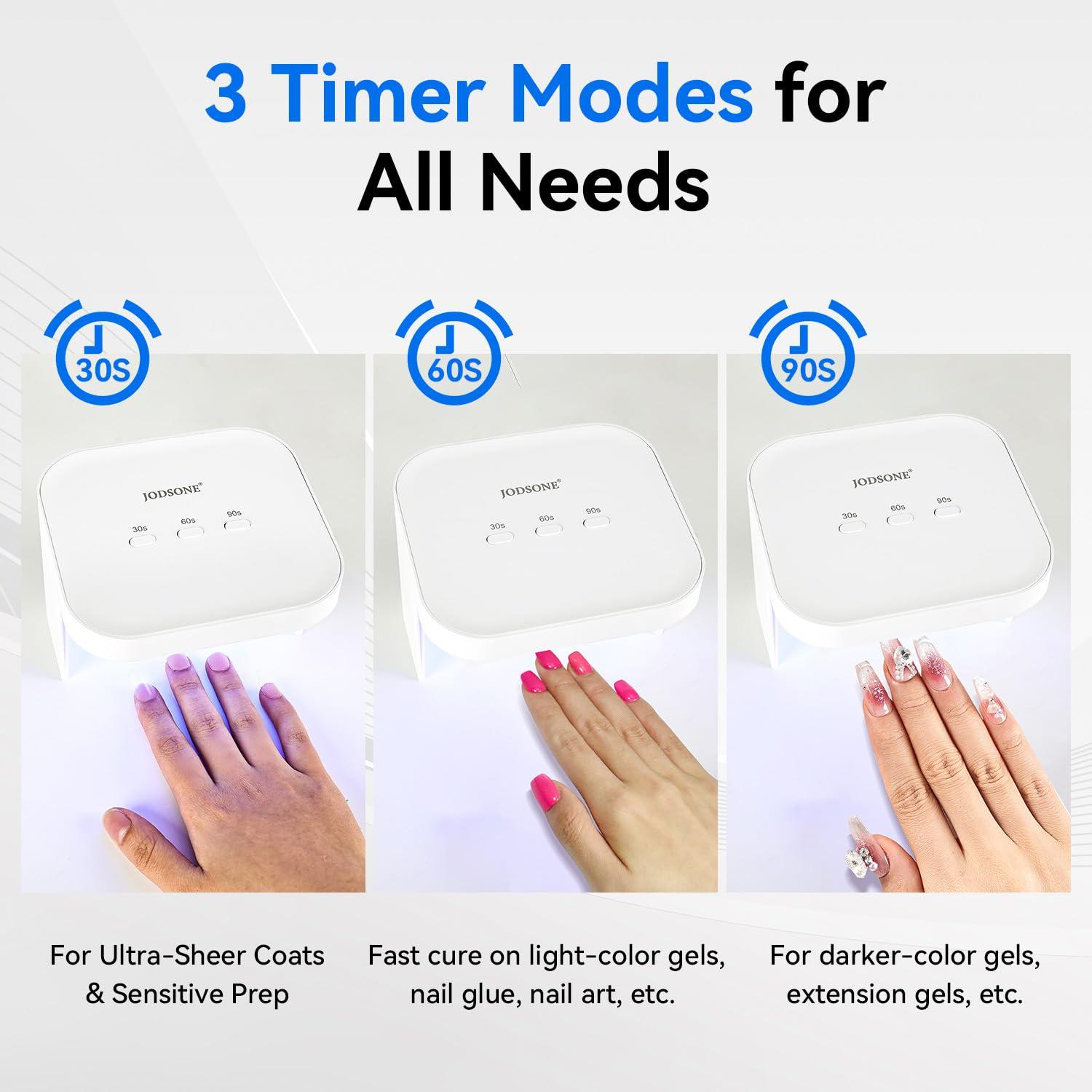 Lámpara UV LED Profesional JODSONE para Uñas - Espacio Grande