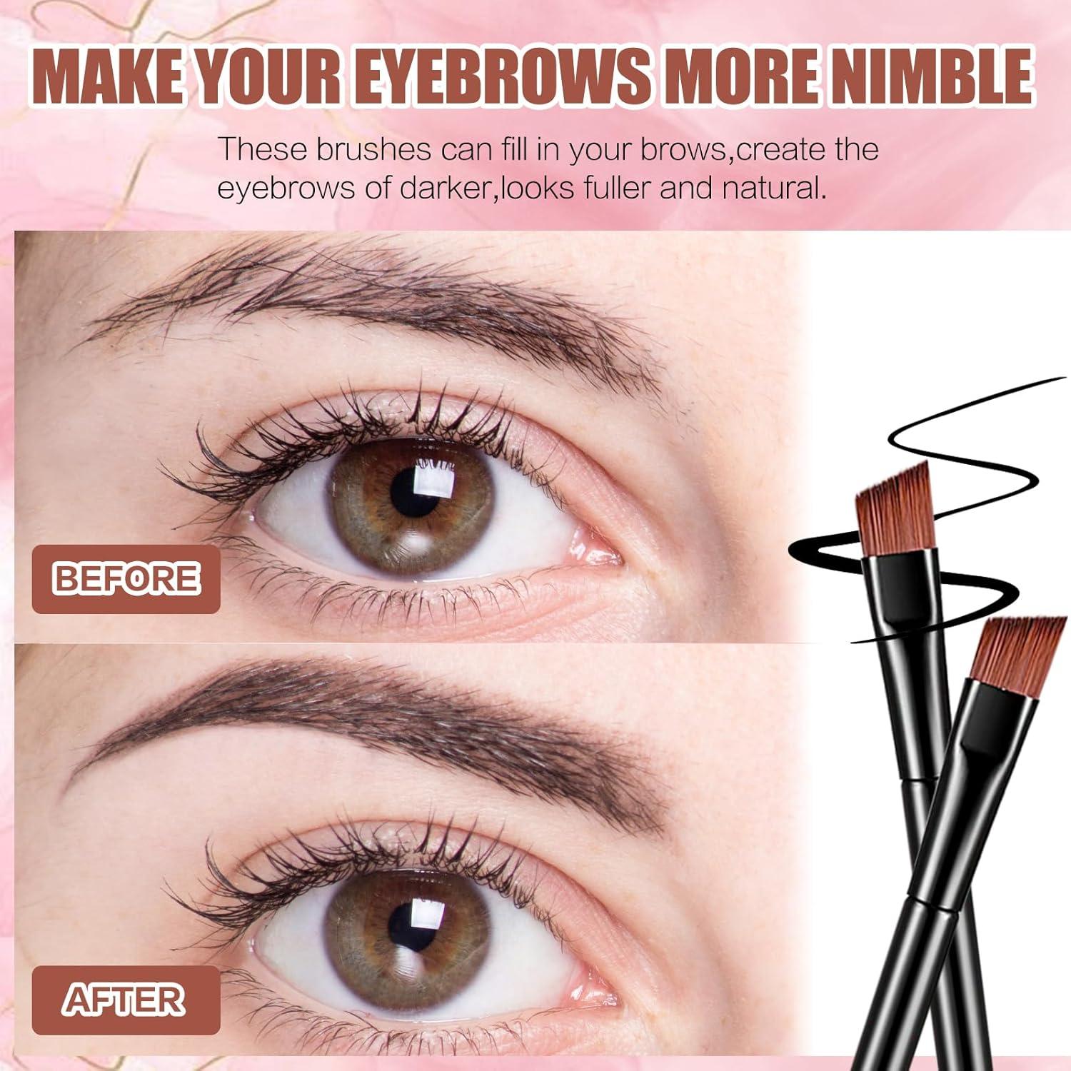 Juego de Brochas Desechables AUHOKY 250 Piezas para Maquillaje