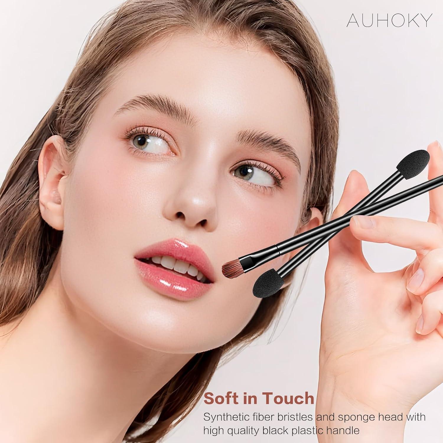 Juego de Brochas Desechables AUHOKY 250 Piezas para Maquillaje
