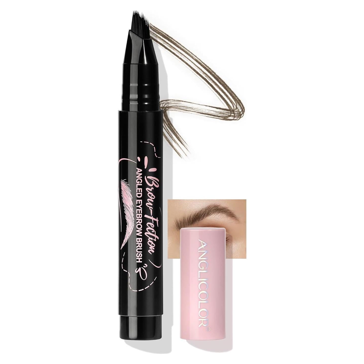 Lápiz de Cejas Anglicolor 02 Marrón Tostado Impermeable