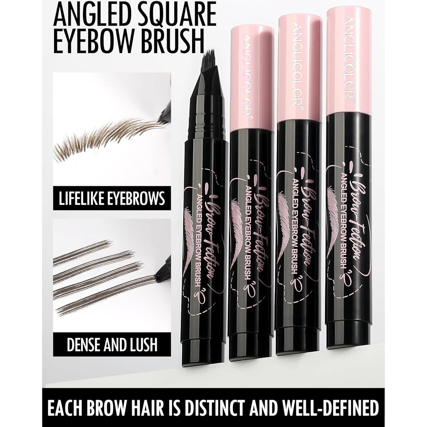 Lápiz de Cejas Anglicolor 02 Marrón Tostado Impermeable