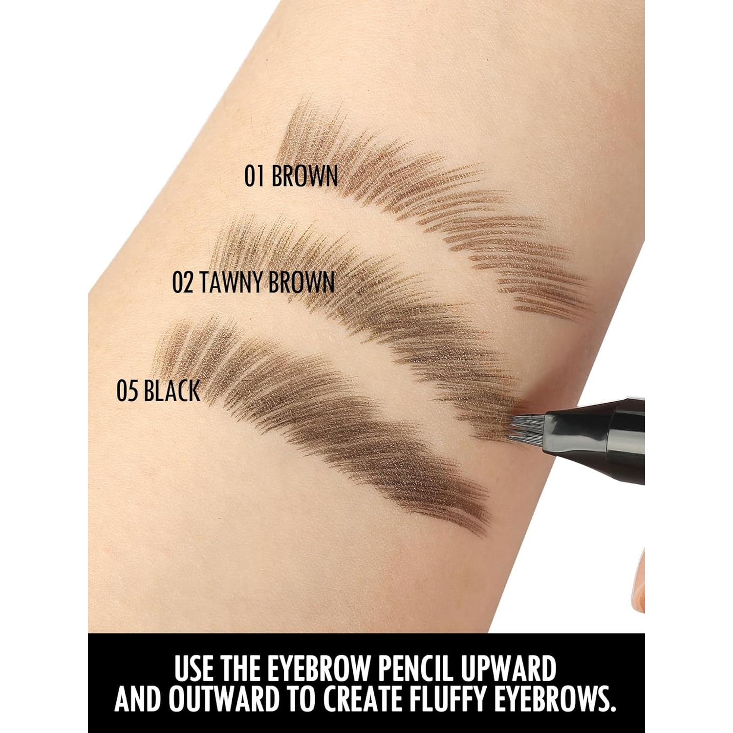 Lápiz de Cejas Anglicolor 02 Marrón Tostado Impermeable