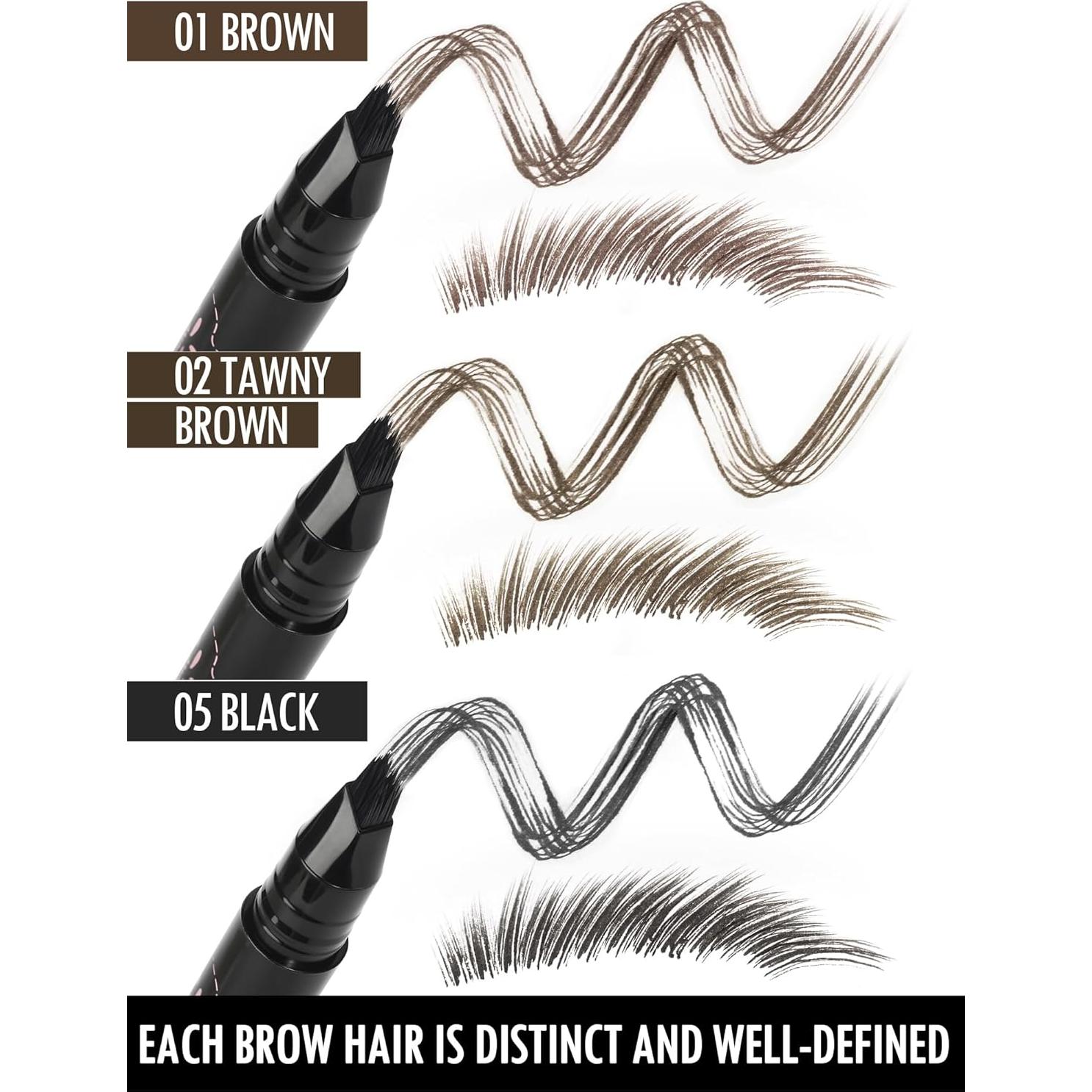 Lápiz de Cejas Anglicolor 02 Marrón Tostado Impermeable