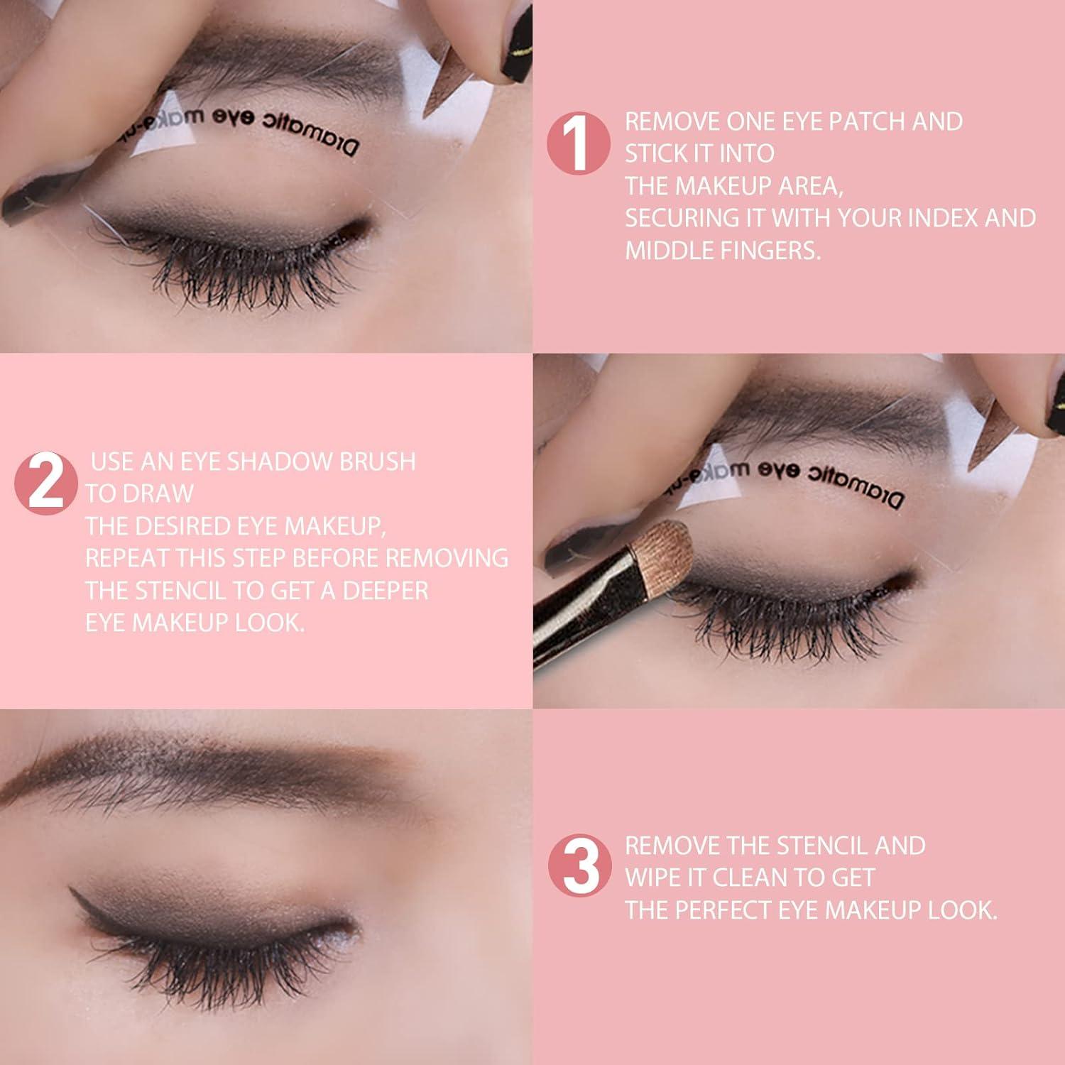 Plantillas de Maquillaje YAFIYGI para Delineador de Ojos