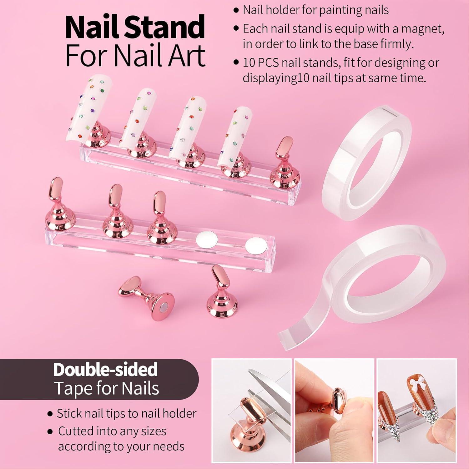 Kit de Herramientas de Arte de Uñas FANDAMEI - 38 Piezas