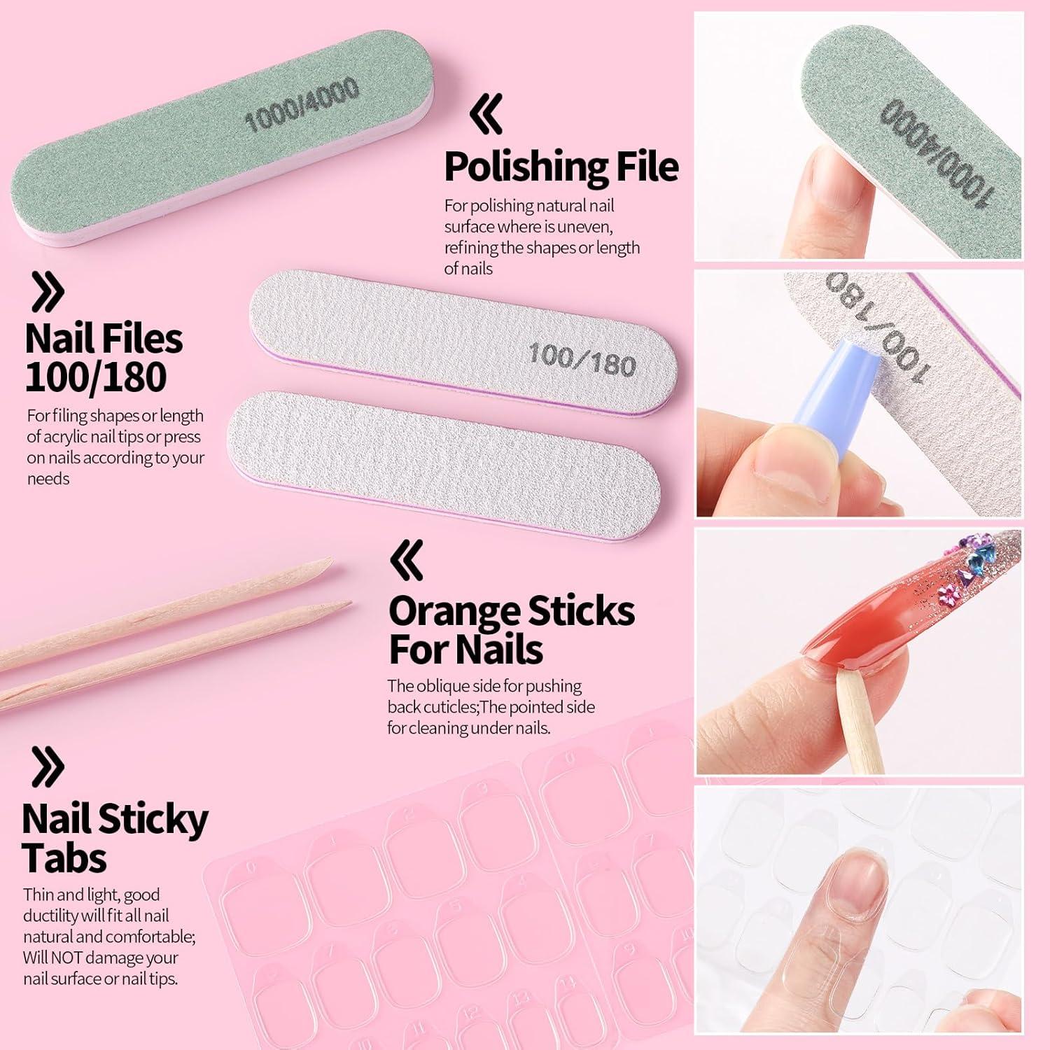 Kit de Herramientas de Arte de Uñas FANDAMEI - 38 Piezas