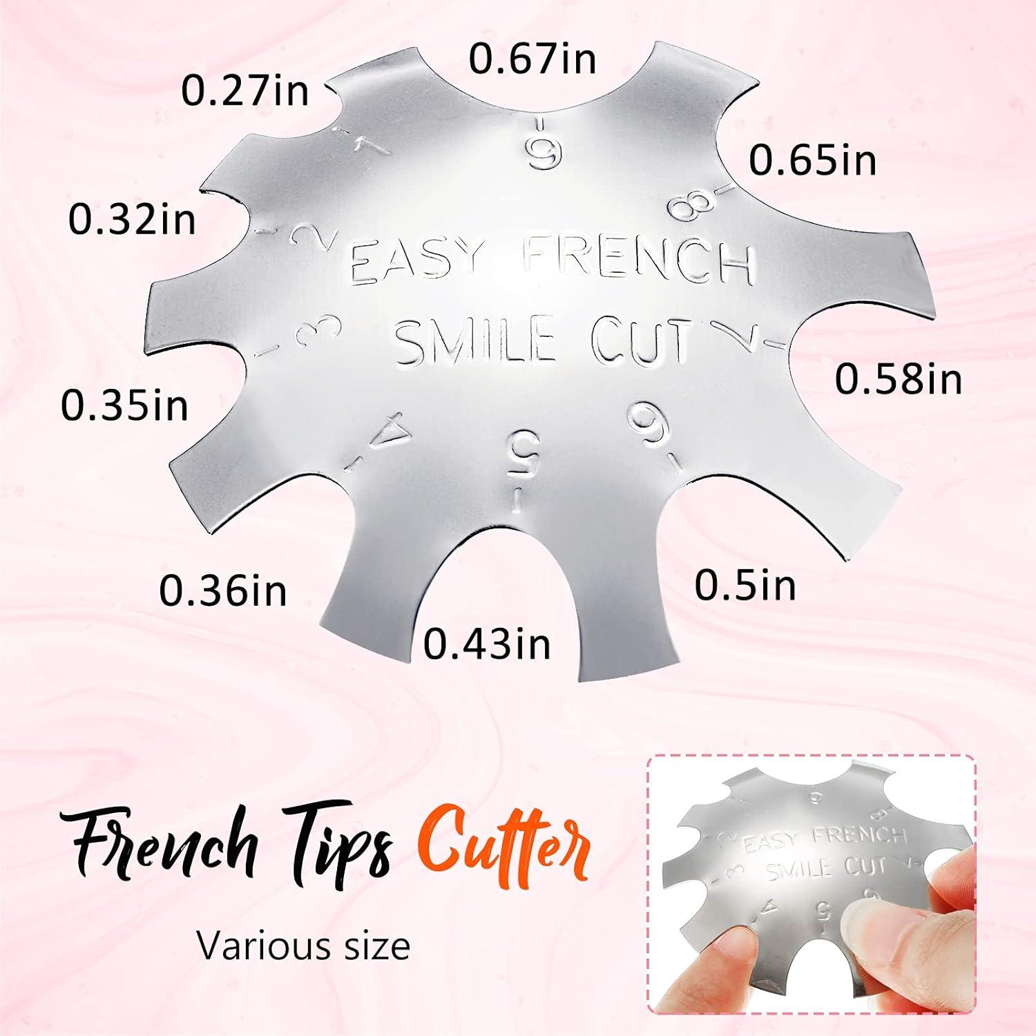 Kit de Herramientas para Uñas Acrílicas Honoson 3 Piezas Plata