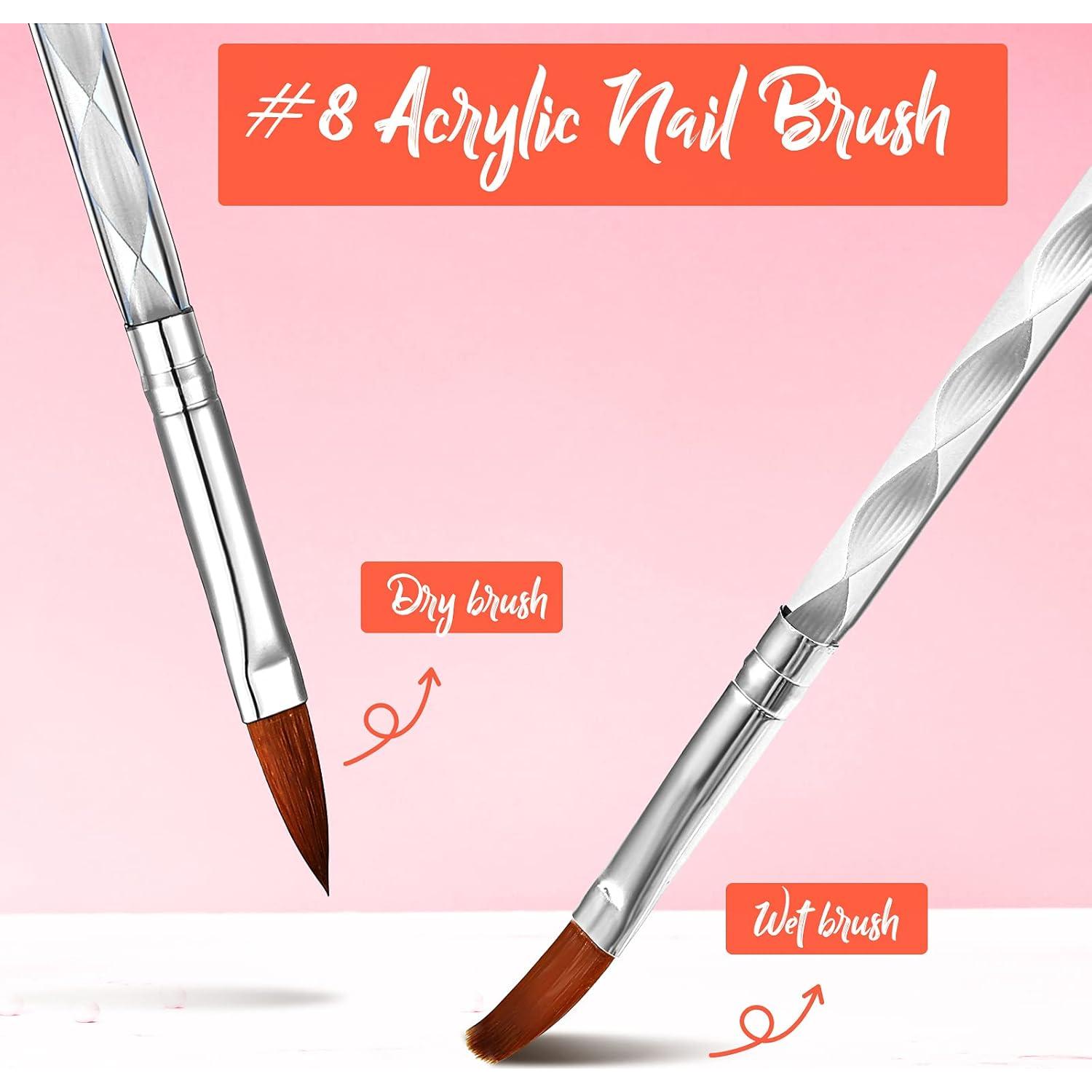 Kit de Herramientas para Uñas Acrílicas Honoson 3 Piezas Plata