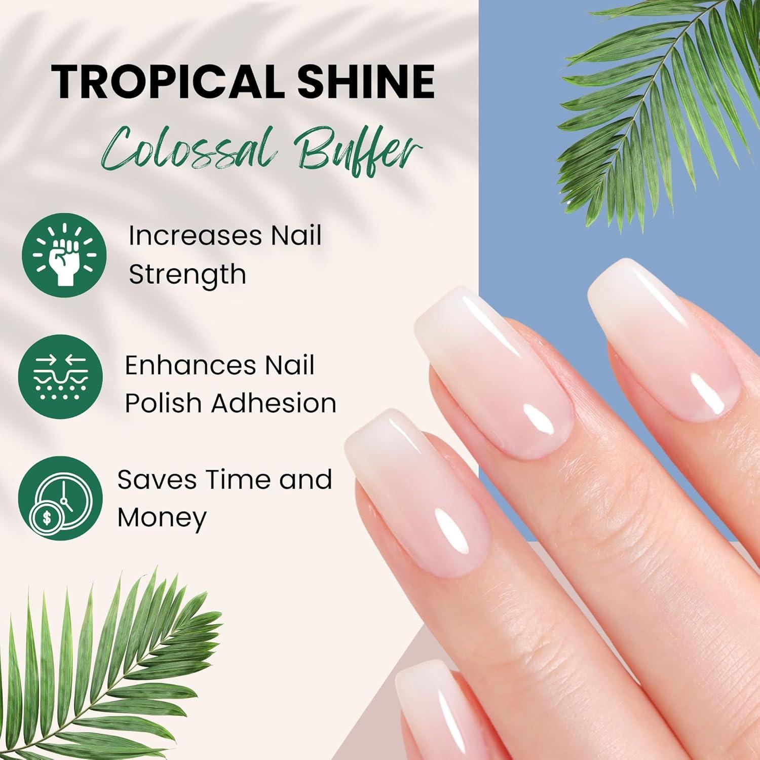 Lima y Pulidor Profesional Tropical Shine 4-Vías Compacto