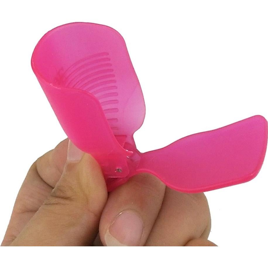 Paquete de 10 Clips Reutilizables para Remover Esmalte UV Blovess