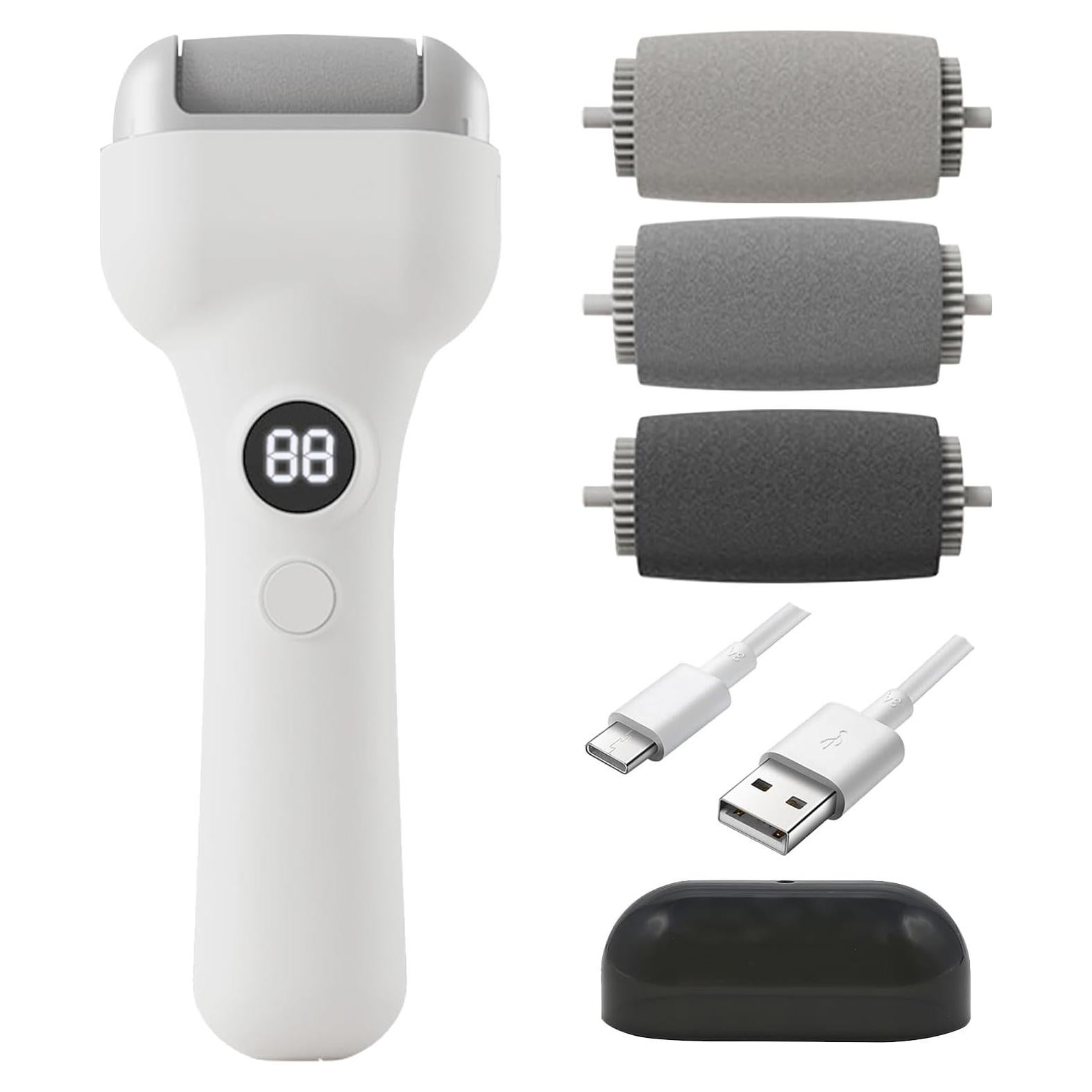 Removedor de Callos Eléctrico JDUanL Recargable 3 Velocidades