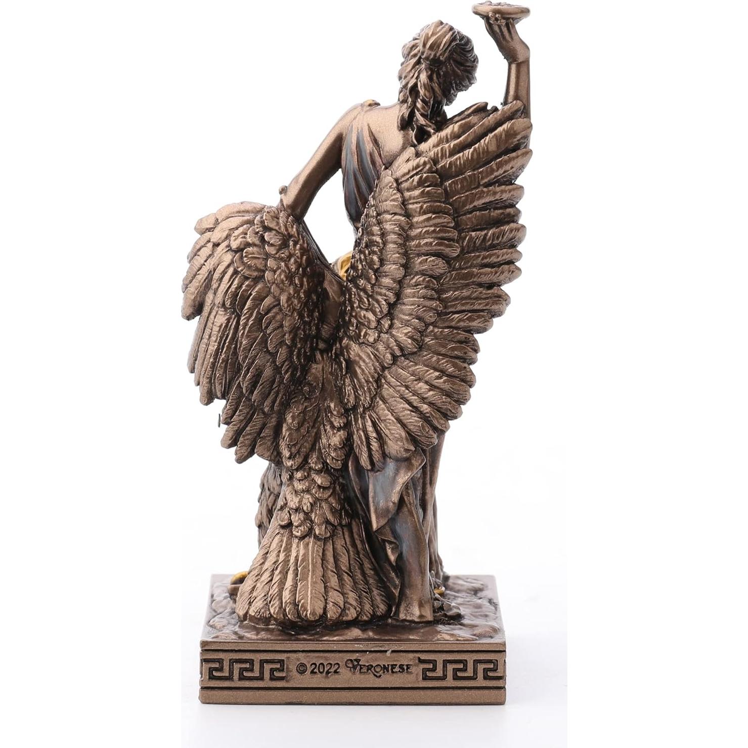 Figurita Miniatura Hebe Diosa Griega Veronese 8,89 cm Bronce