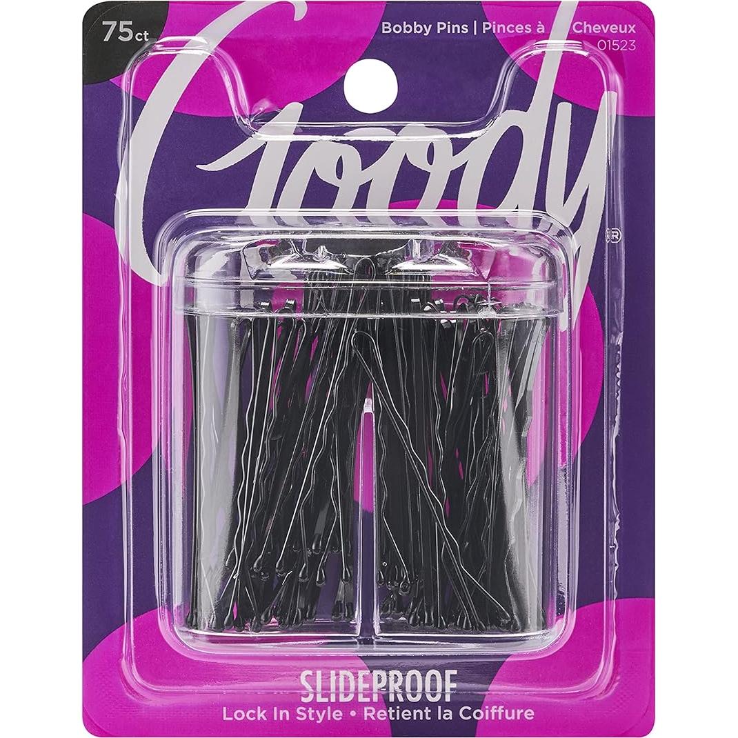 Kit de Horquillas Negras Goody 255 Unidades + Soporte Magnético