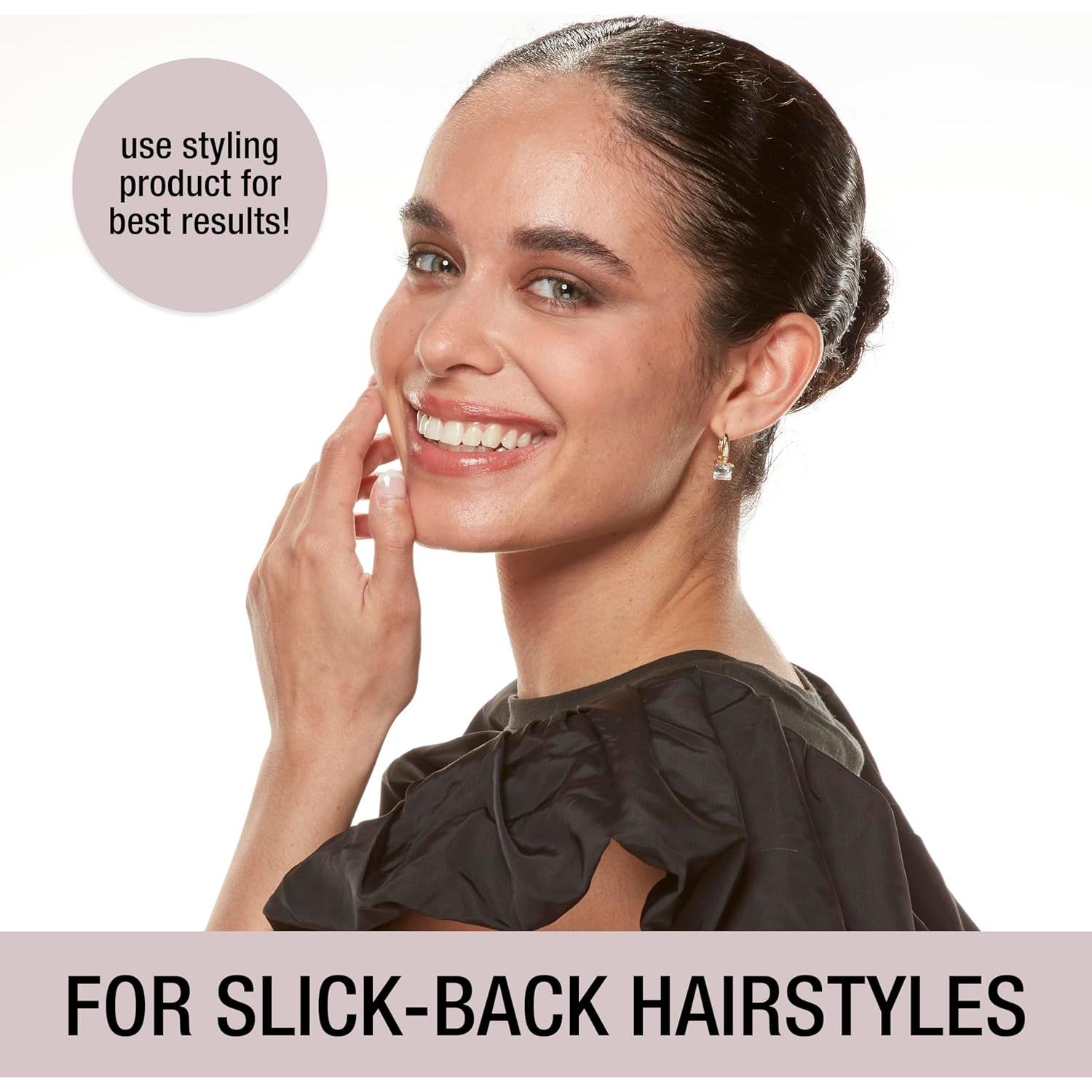 Juego de Peines Lacios Conair 3 Piezas - Peine Cola, Cepillo Alisador y Bordes