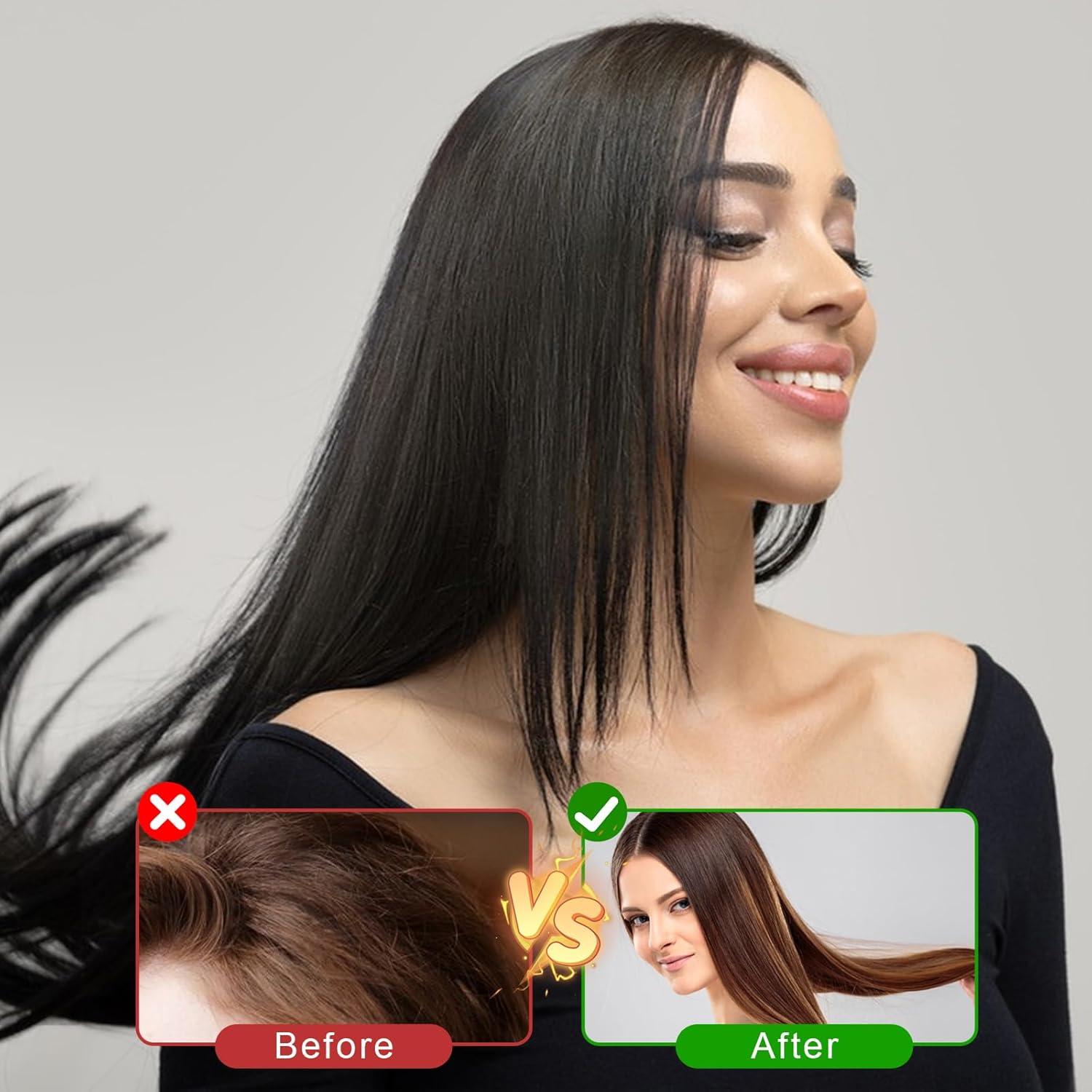 Conjunto de Cepillos para Cabello Bewudy 5 Piezas Nylon Madera