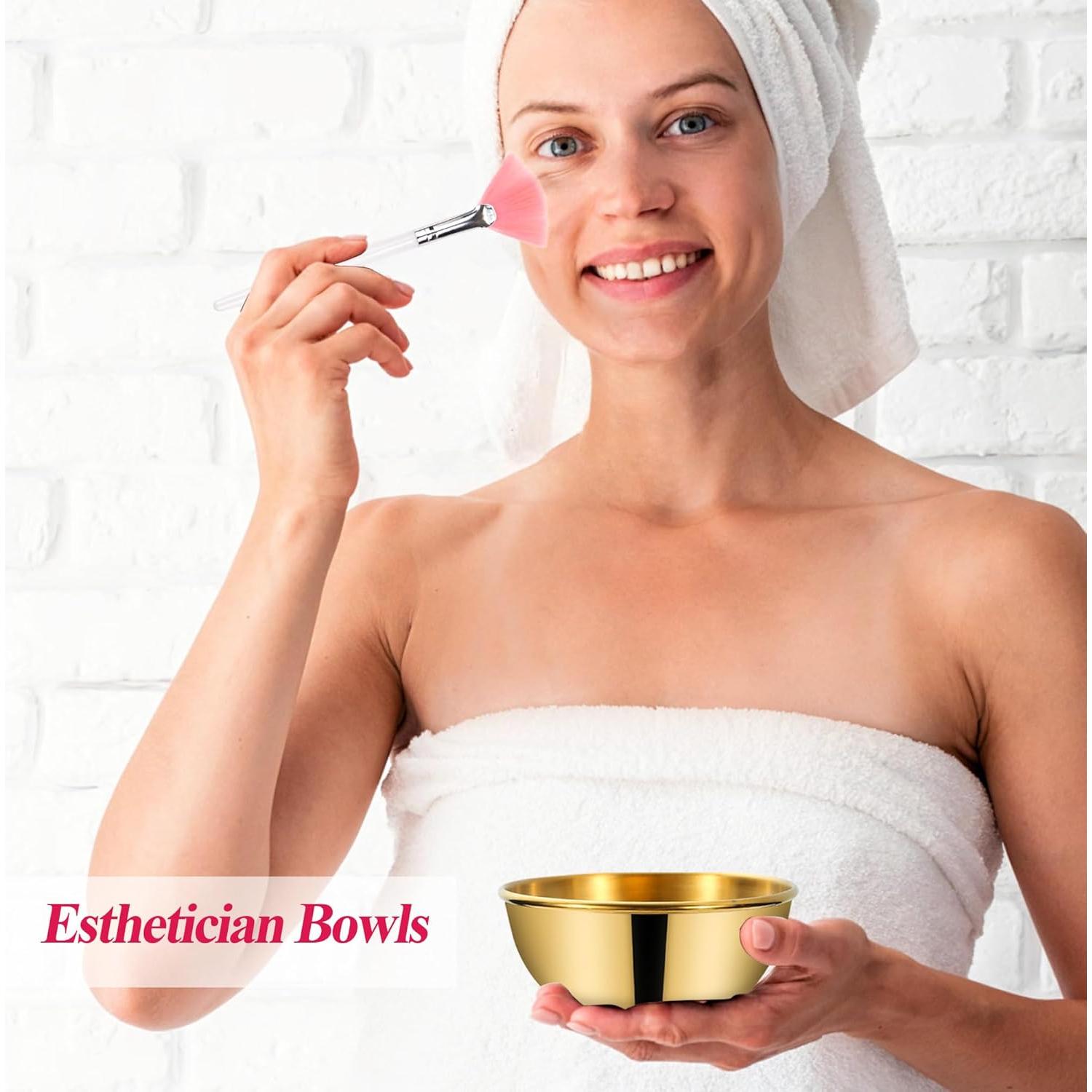Juego de Cuencos Faciales GRETJOB - 9 Piezas para Spa y Casa