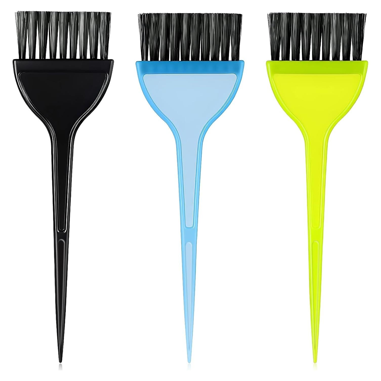 Kit de Brochas para Teñir el Cabello FdcLixuvol - 3 Pcs Colores