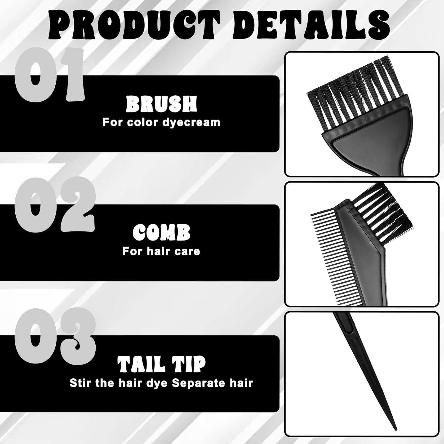 Kit Profesional de Aplicador de Color de Cabello BOHUIZ - 9 Piezas